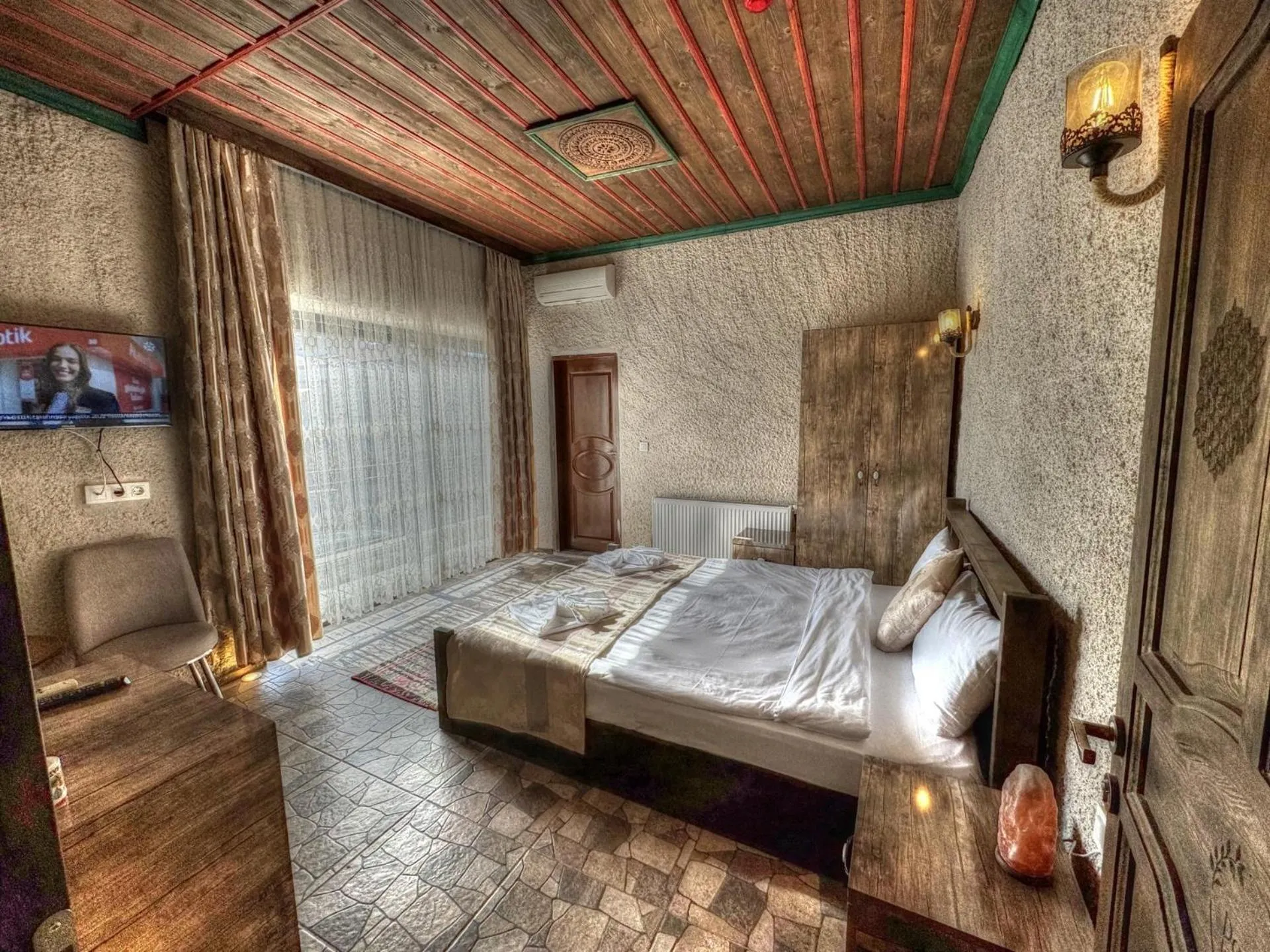 Bed in Panda Stone House