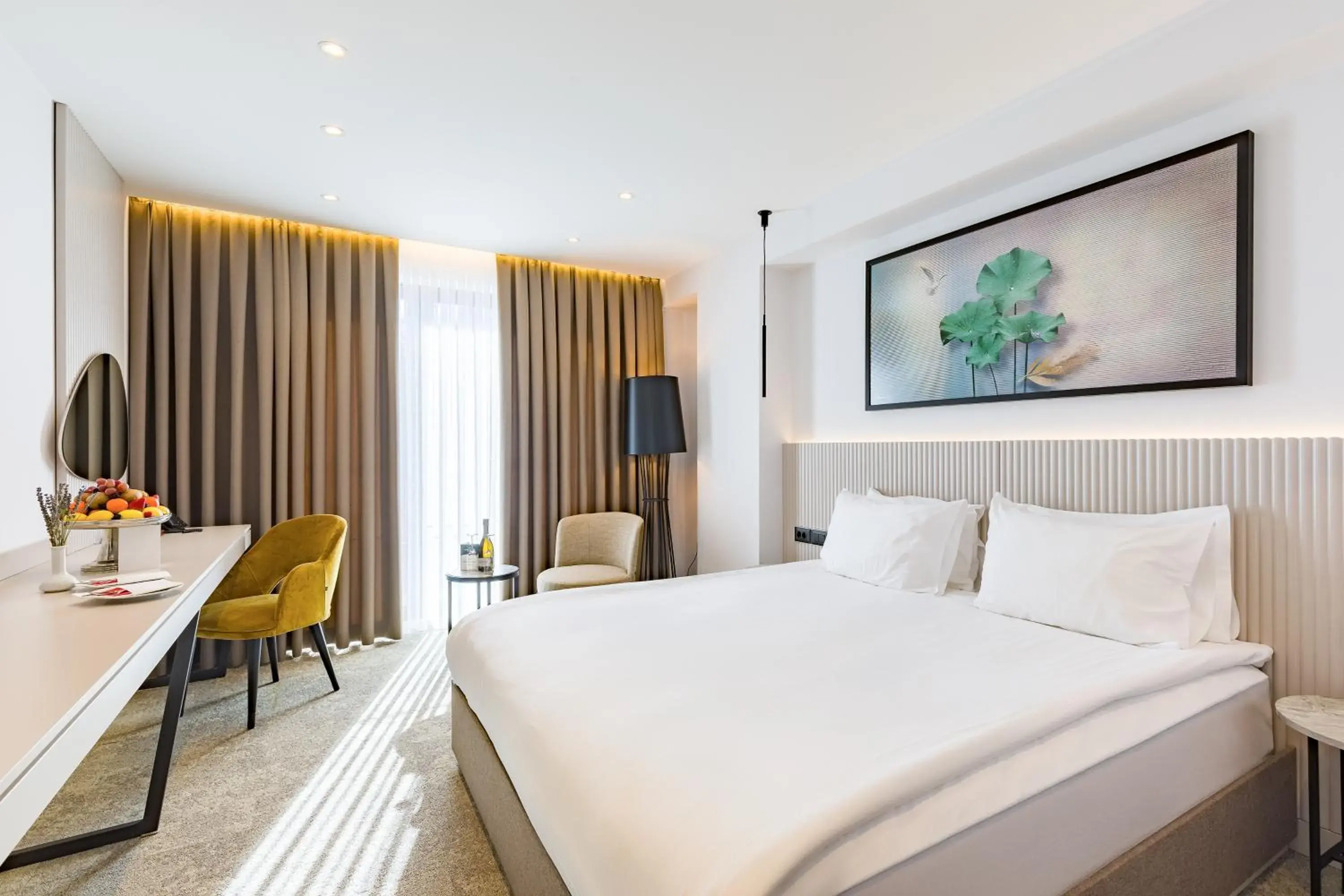 Superior Double Room with Pool View in Regnum Banya Thermal Hotel Superior Double Room with Pool View in Regnum Banya Thermal Hotel