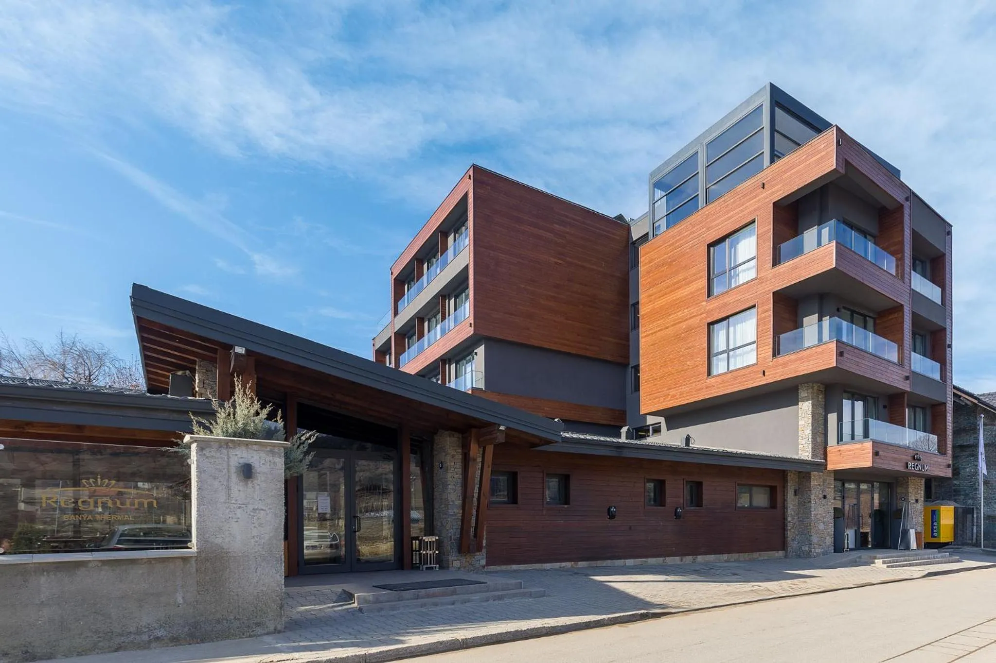 Property building in Regnum Banya Thermal Hotel
