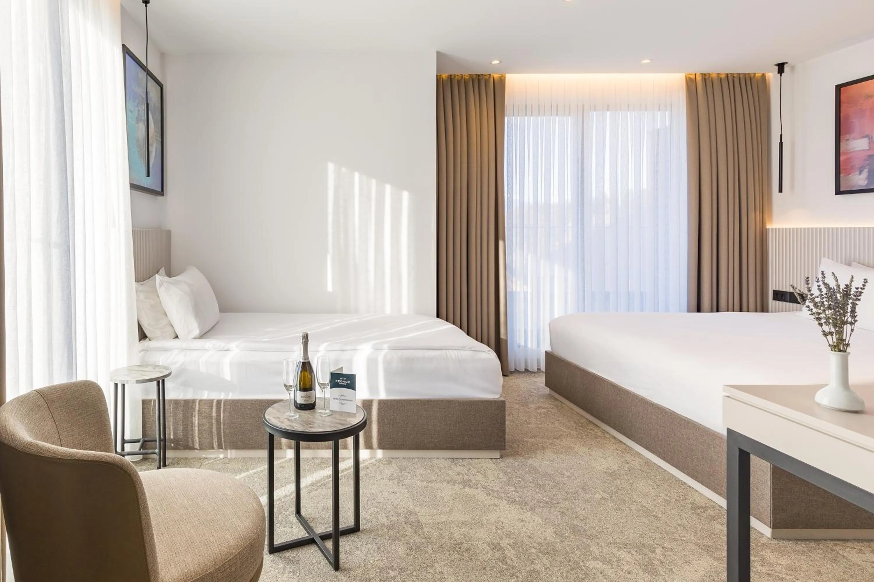 Photo of the whole room, Bed in Regnum Banya Thermal Hotel