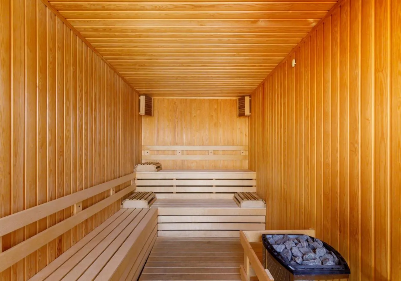 Sauna in Regnum Banya Thermal Hotel