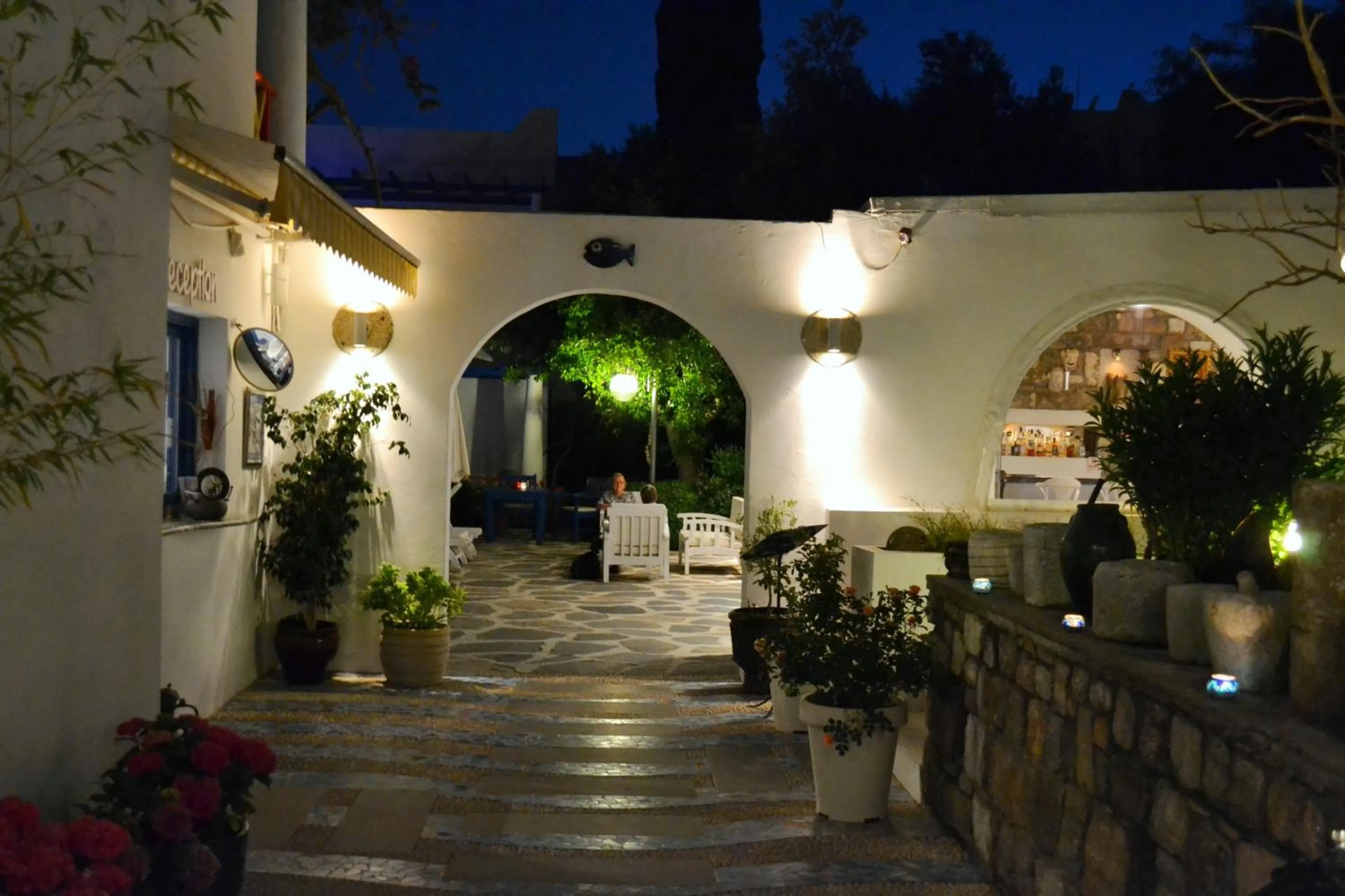 Decorative detail in Su Hotel - Bodrum