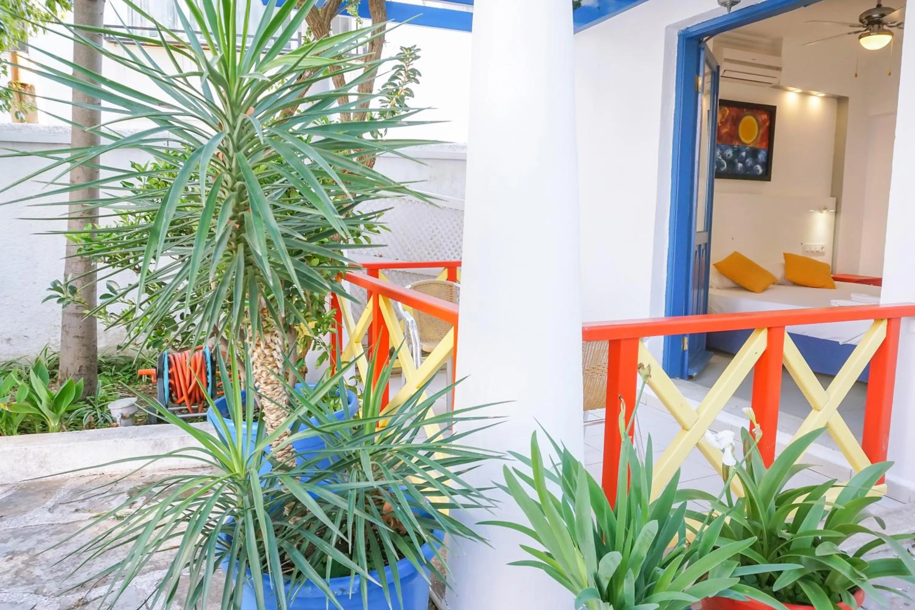 Balcony/Terrace in Su Hotel - Bodrum