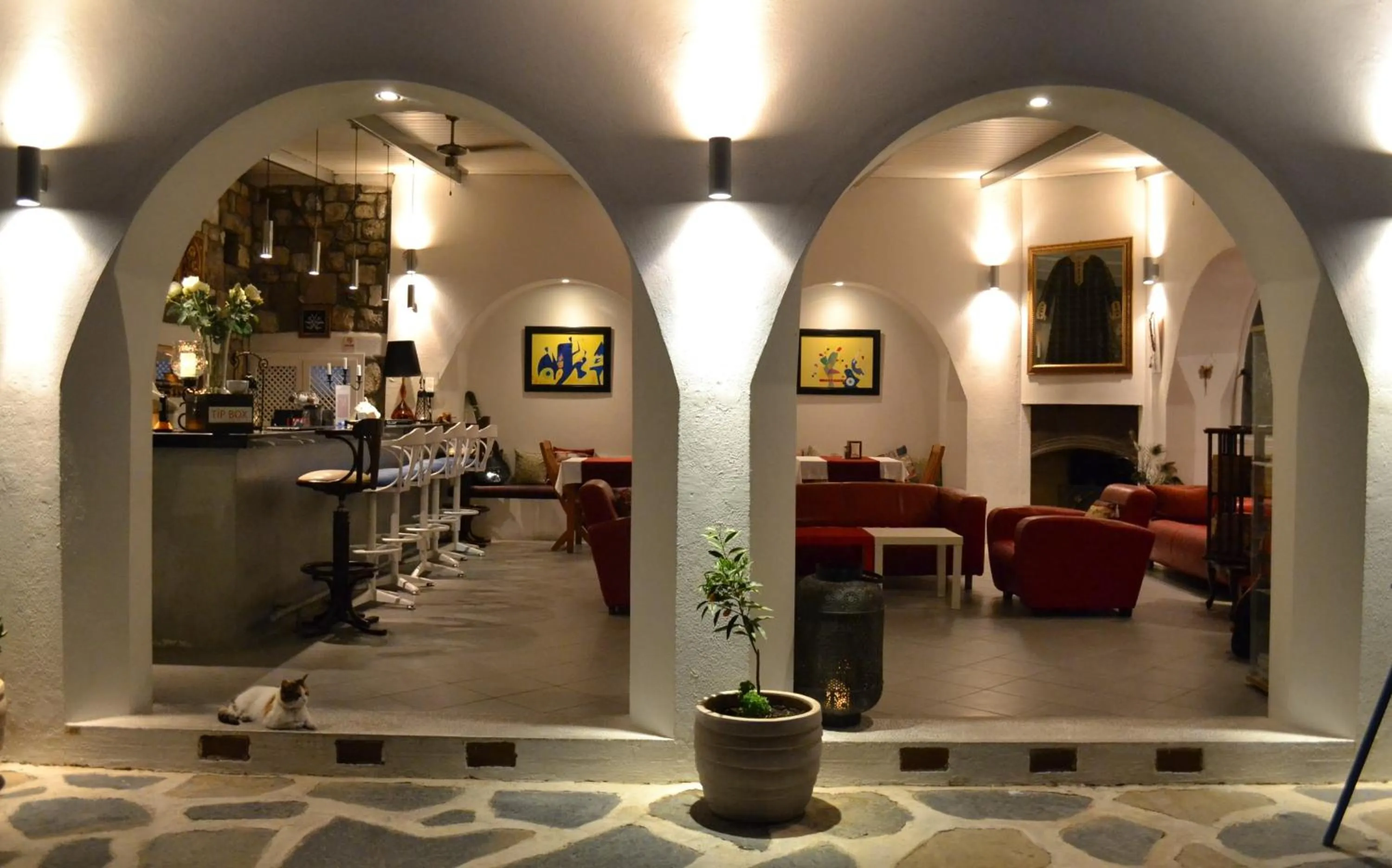 Lounge or bar in Su Hotel - Bodrum