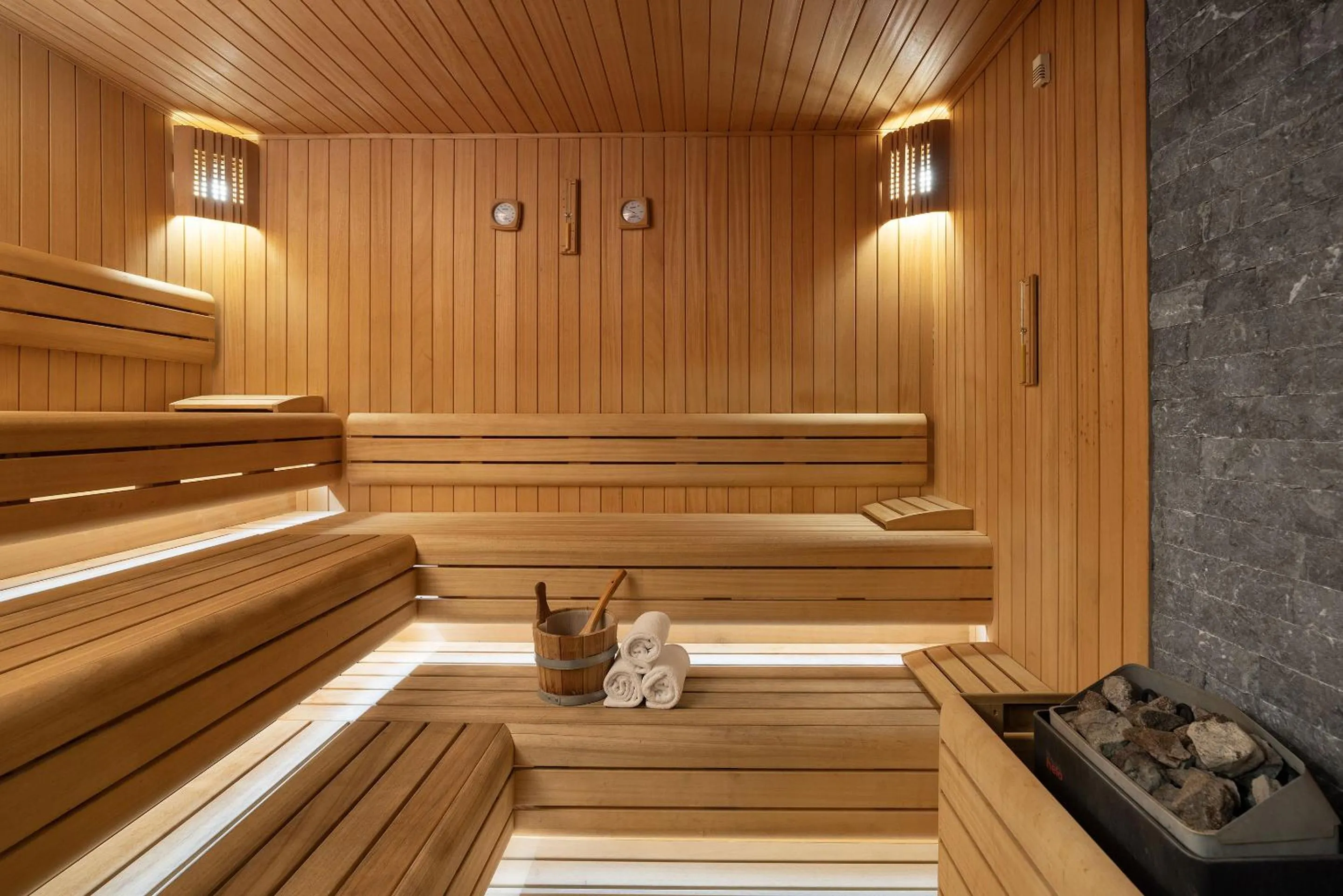 Sauna in Titanic City Taksim