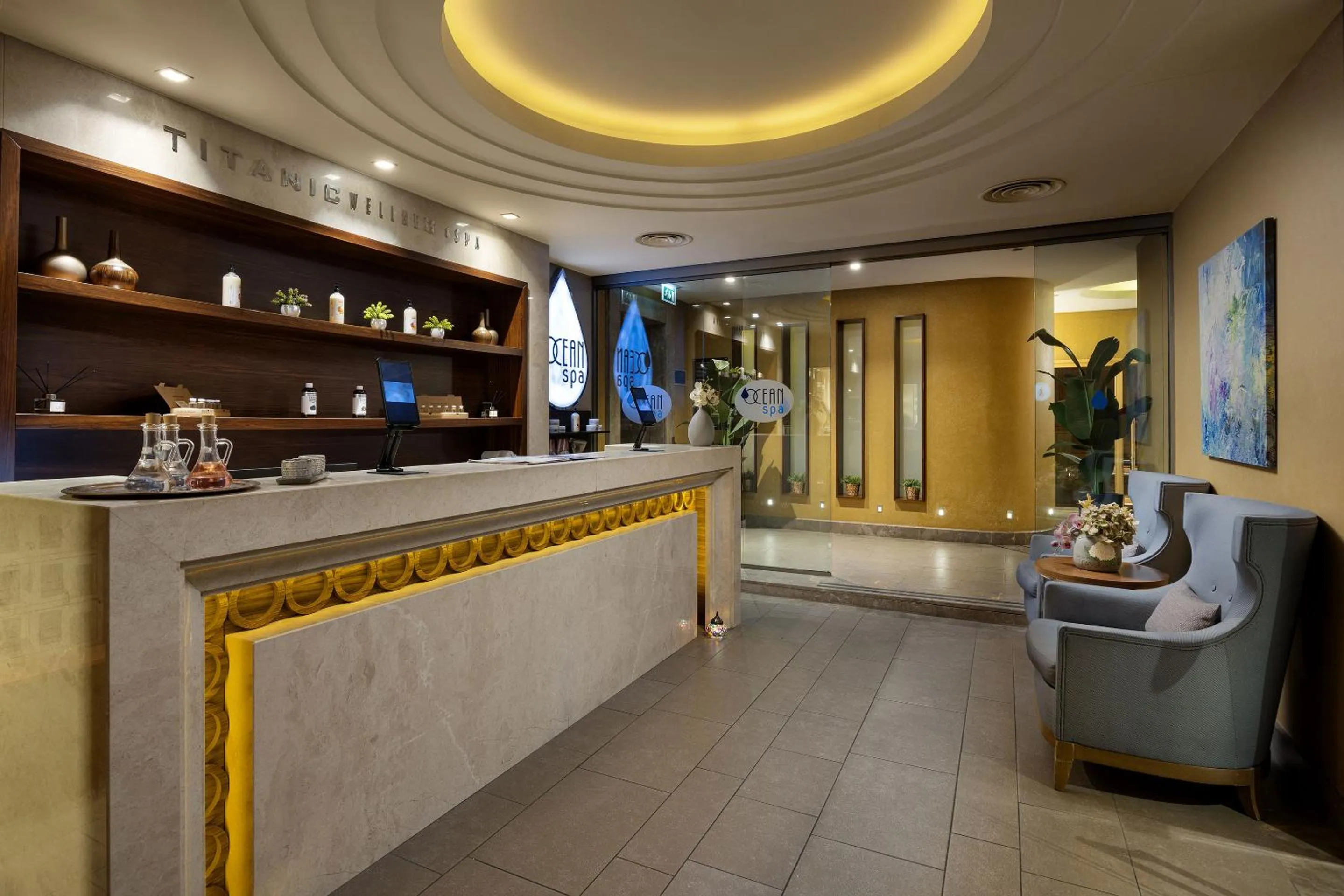 Spa and wellness centre/facilities in Titanic City Taksim
