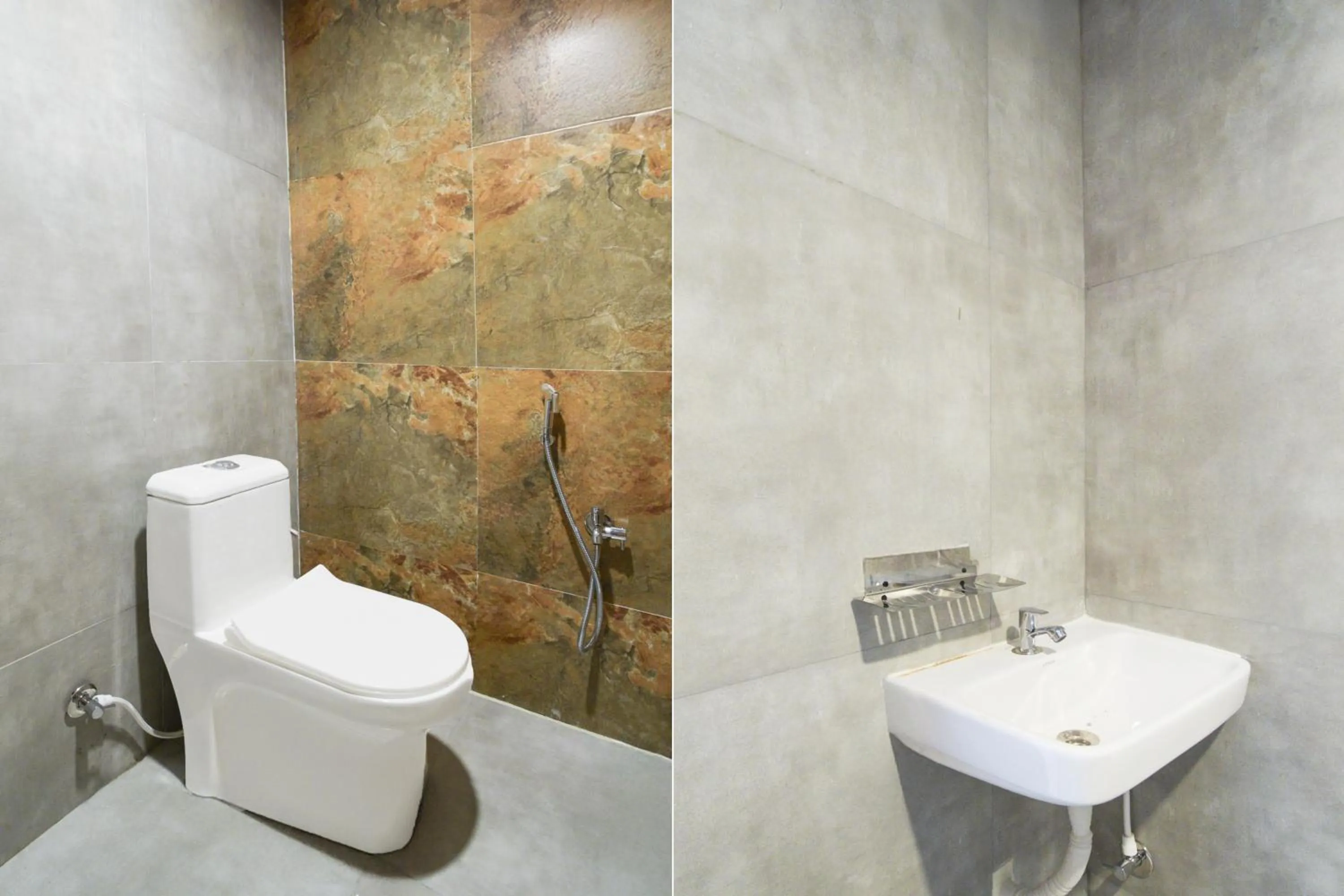 Bathroom in Hotel O Vaishnavi Residency