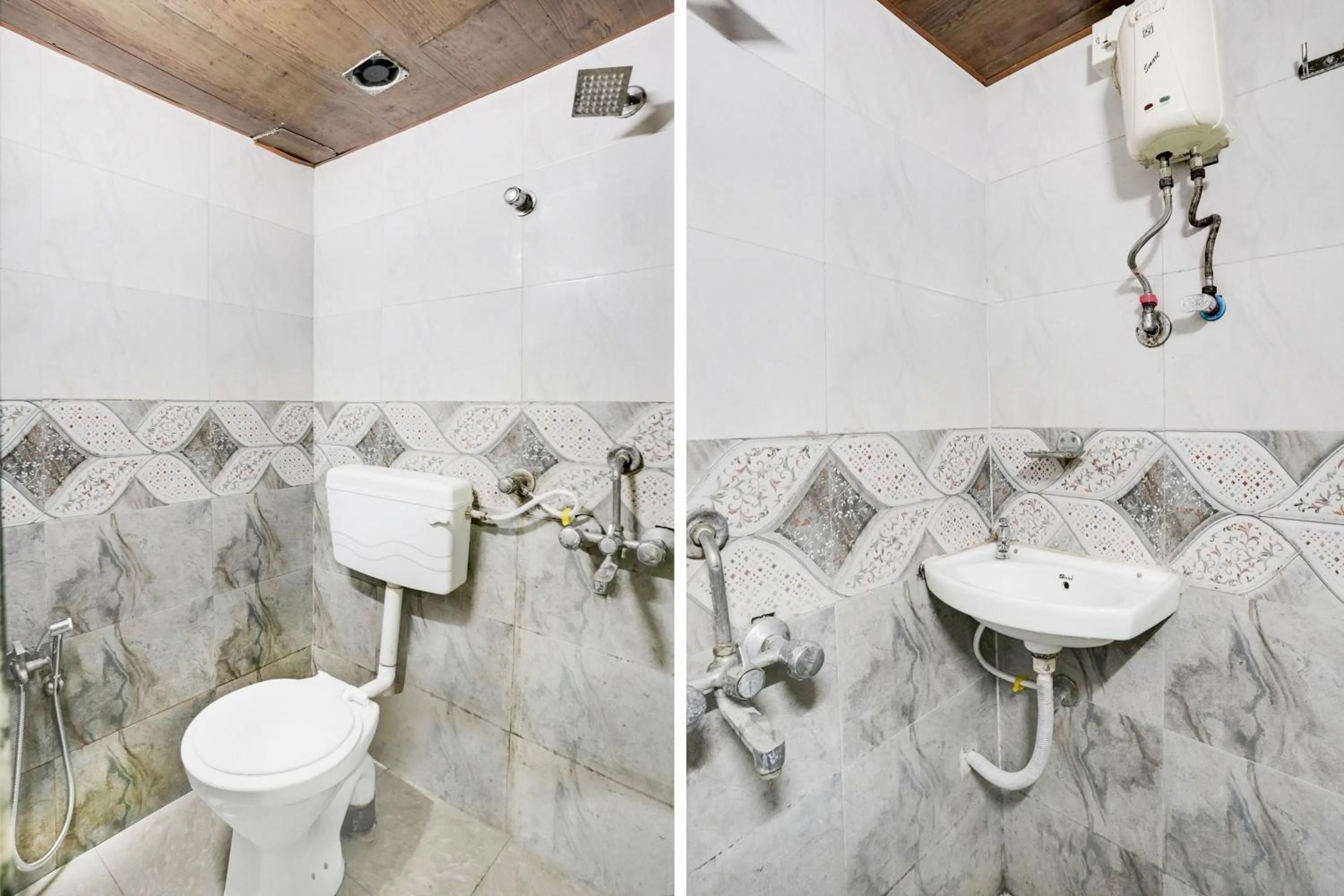 Bathroom in Hotel O Om Sai Palace