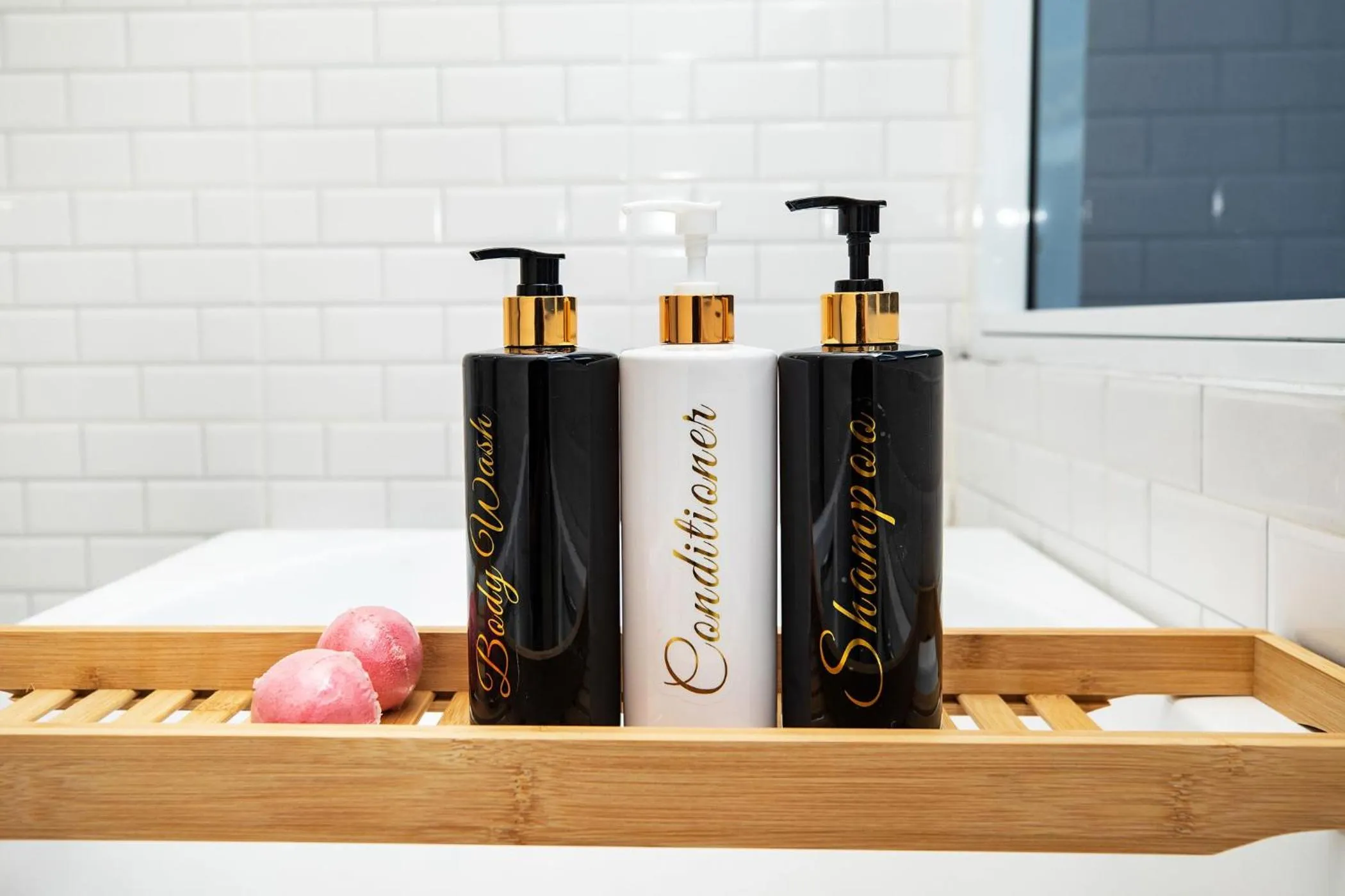 Bathroom in Best Time Pool Suites