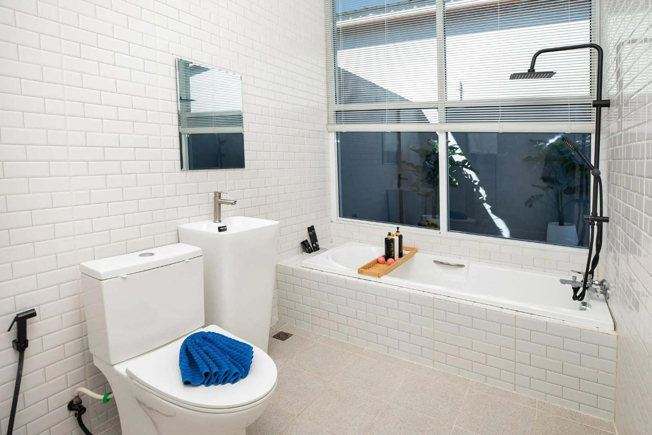 Bathroom in Best Time Pool Suites