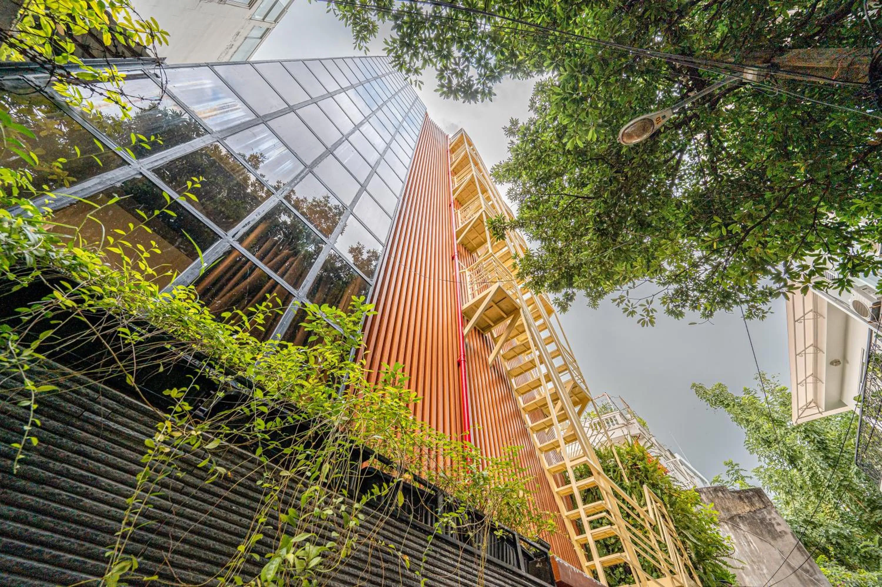 Property building in Lotus Lalala Inn Hotel