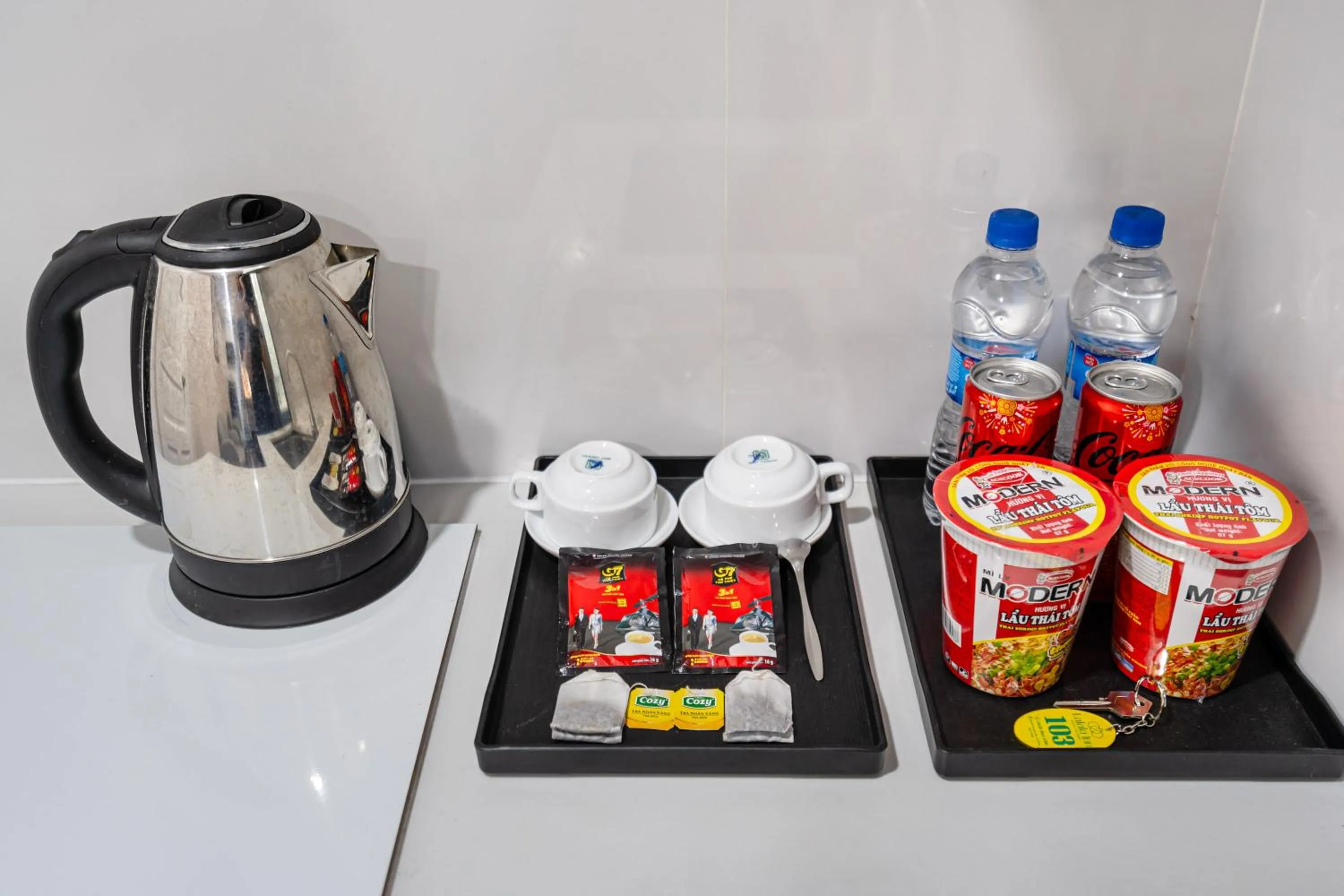 Coffee/tea facilities in Lotus Lalala Inn Hotel