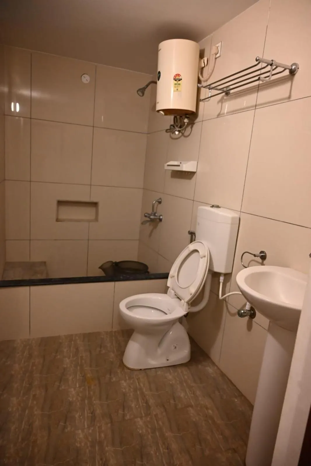 Bathroom in Prakash Residence - White Town