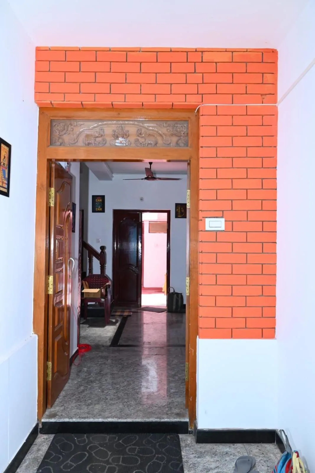 Facade/entrance in Prakash Residence - White Town