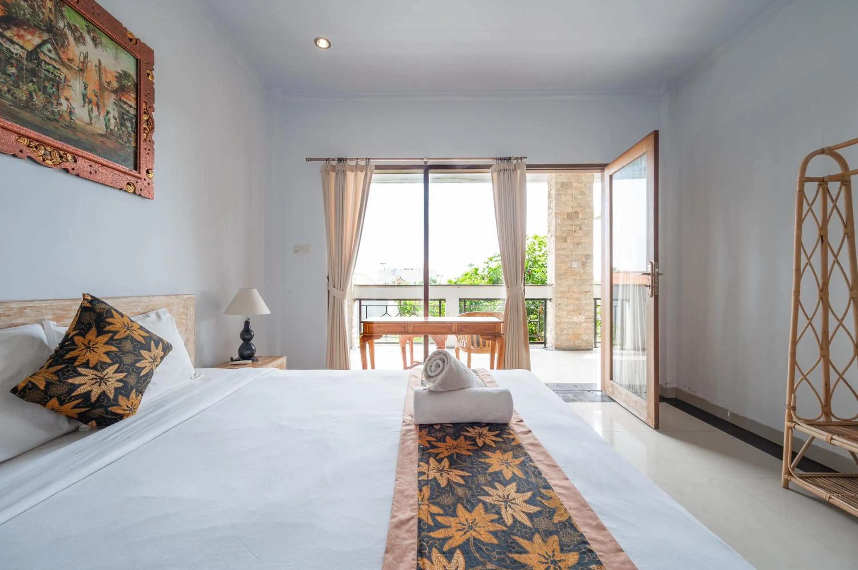 Bedroom, Bed in Agung Homestay Canggu Mitra RedDoorz