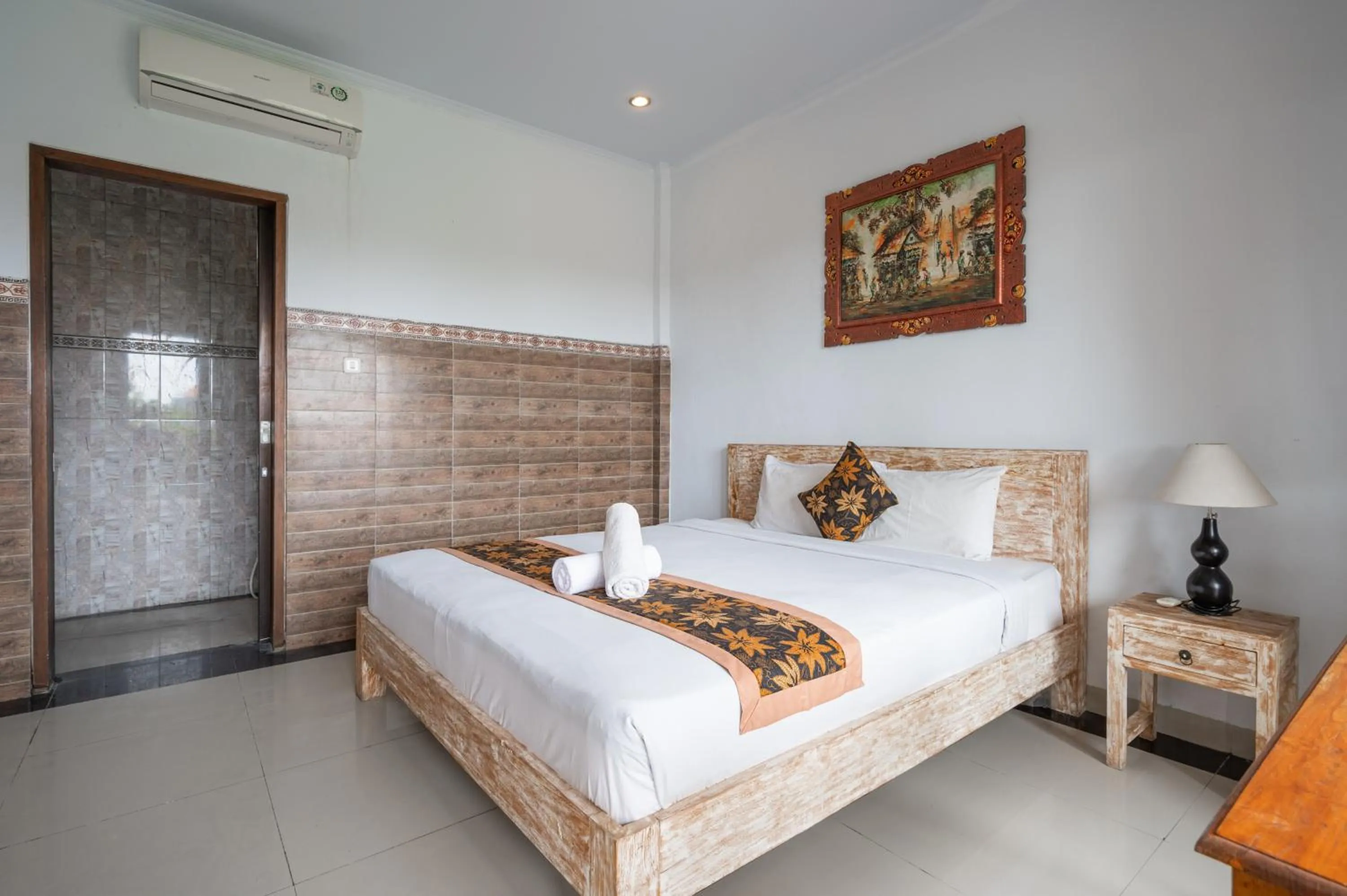 Bedroom, Bed in Agung Homestay Canggu Mitra RedDoorz