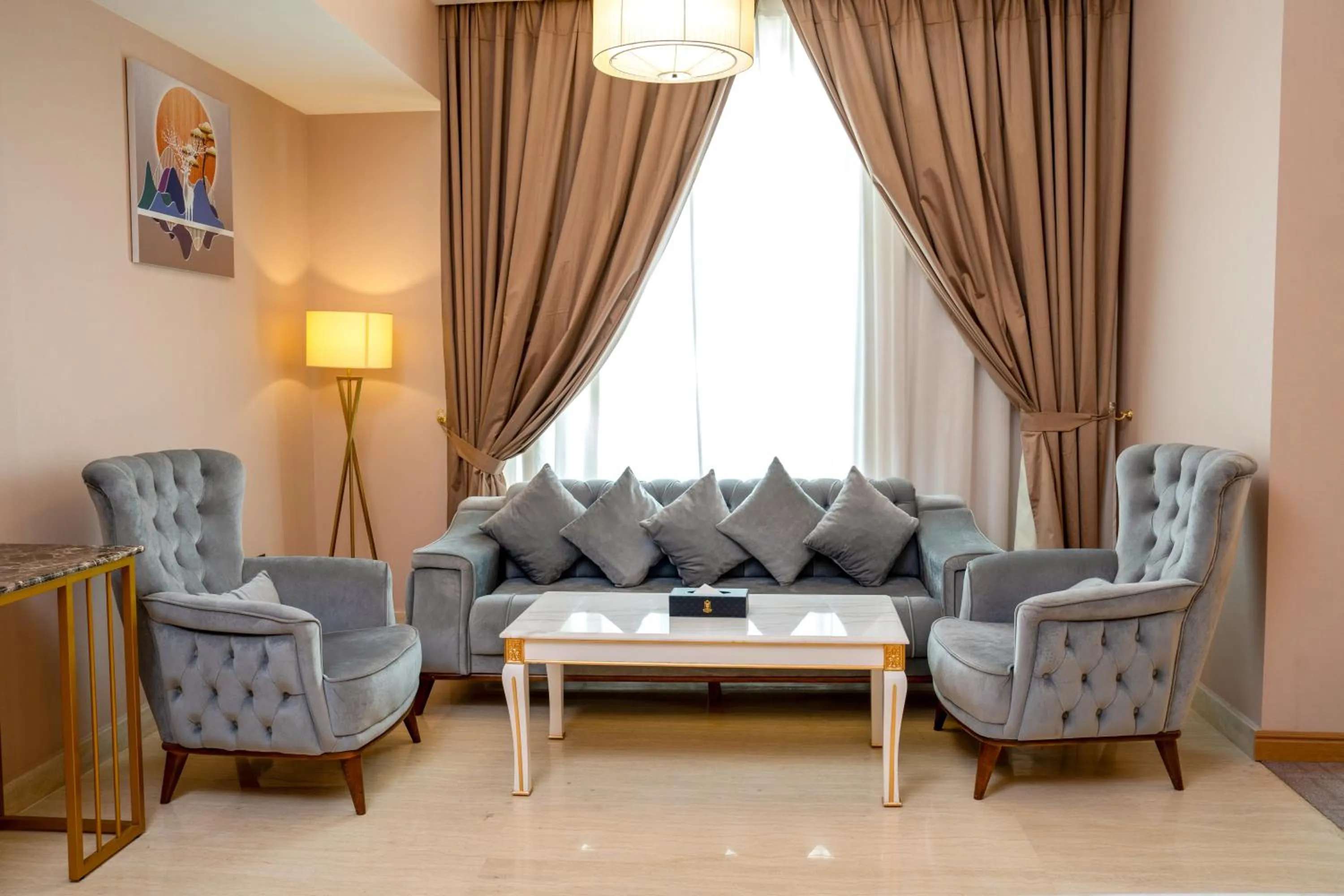 Living room in La Zona Continental Hotel