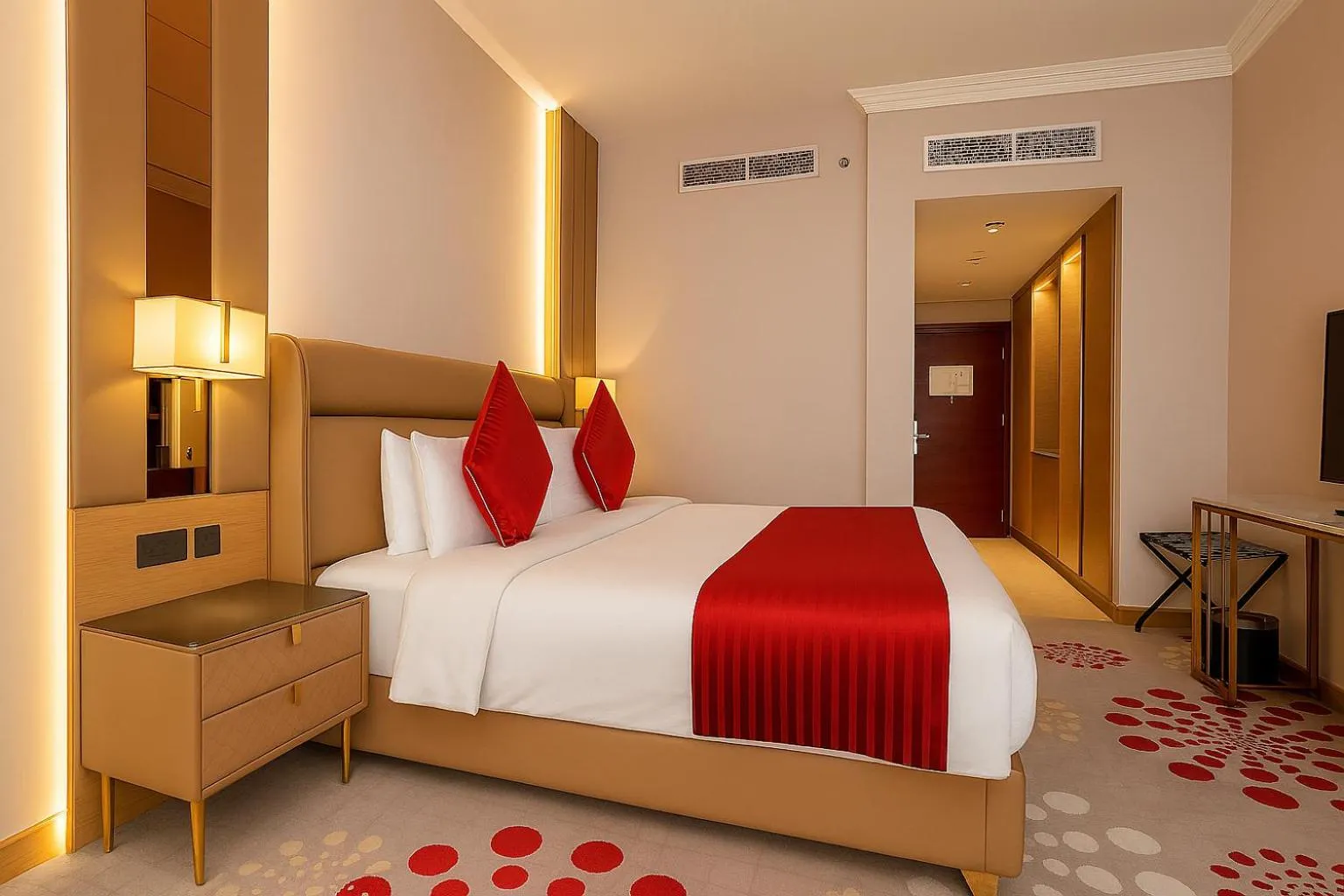 Bed in La Zona Continental Hotel