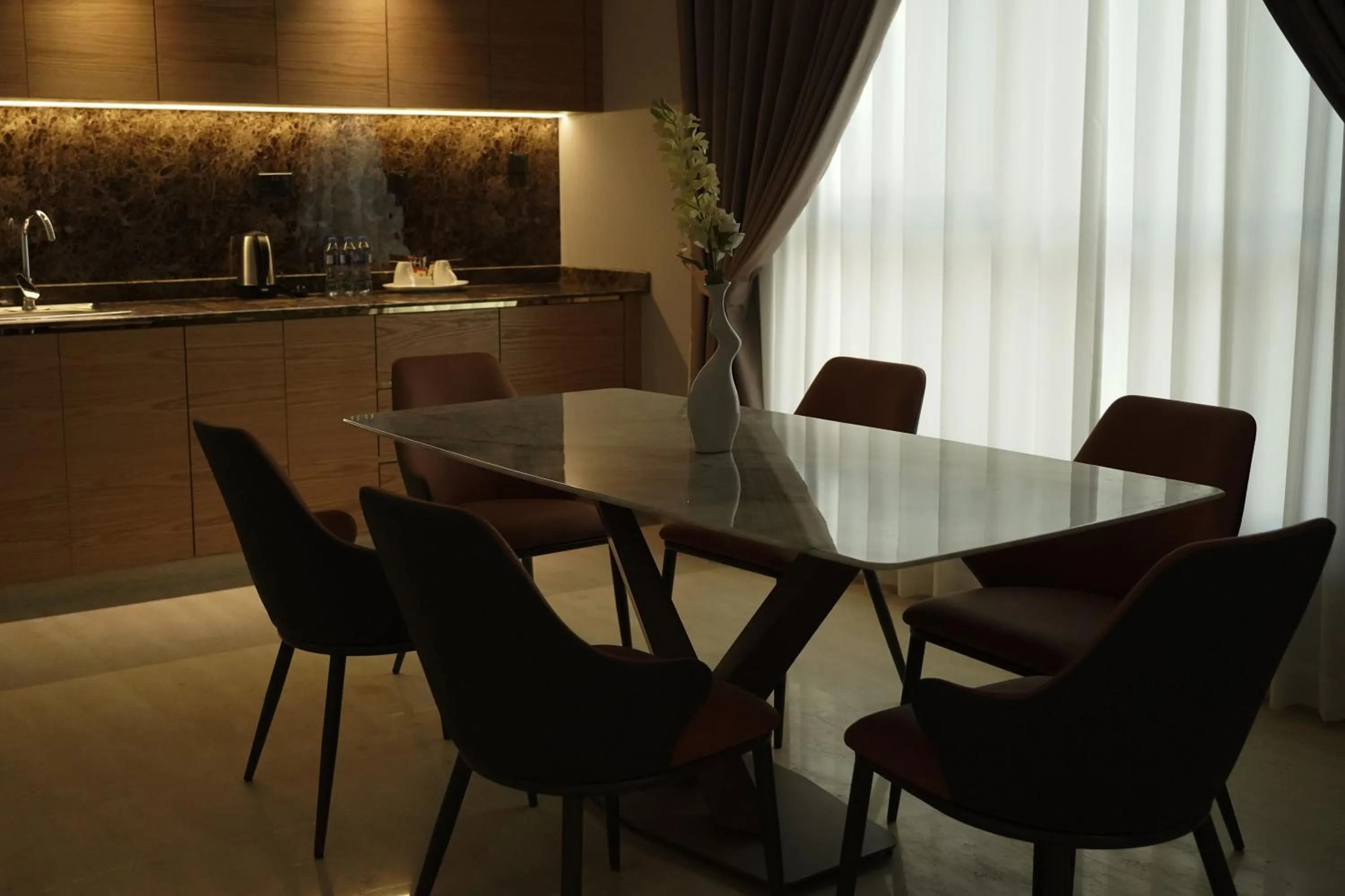 Kitchen or kitchenette in La Zona Continental Hotel