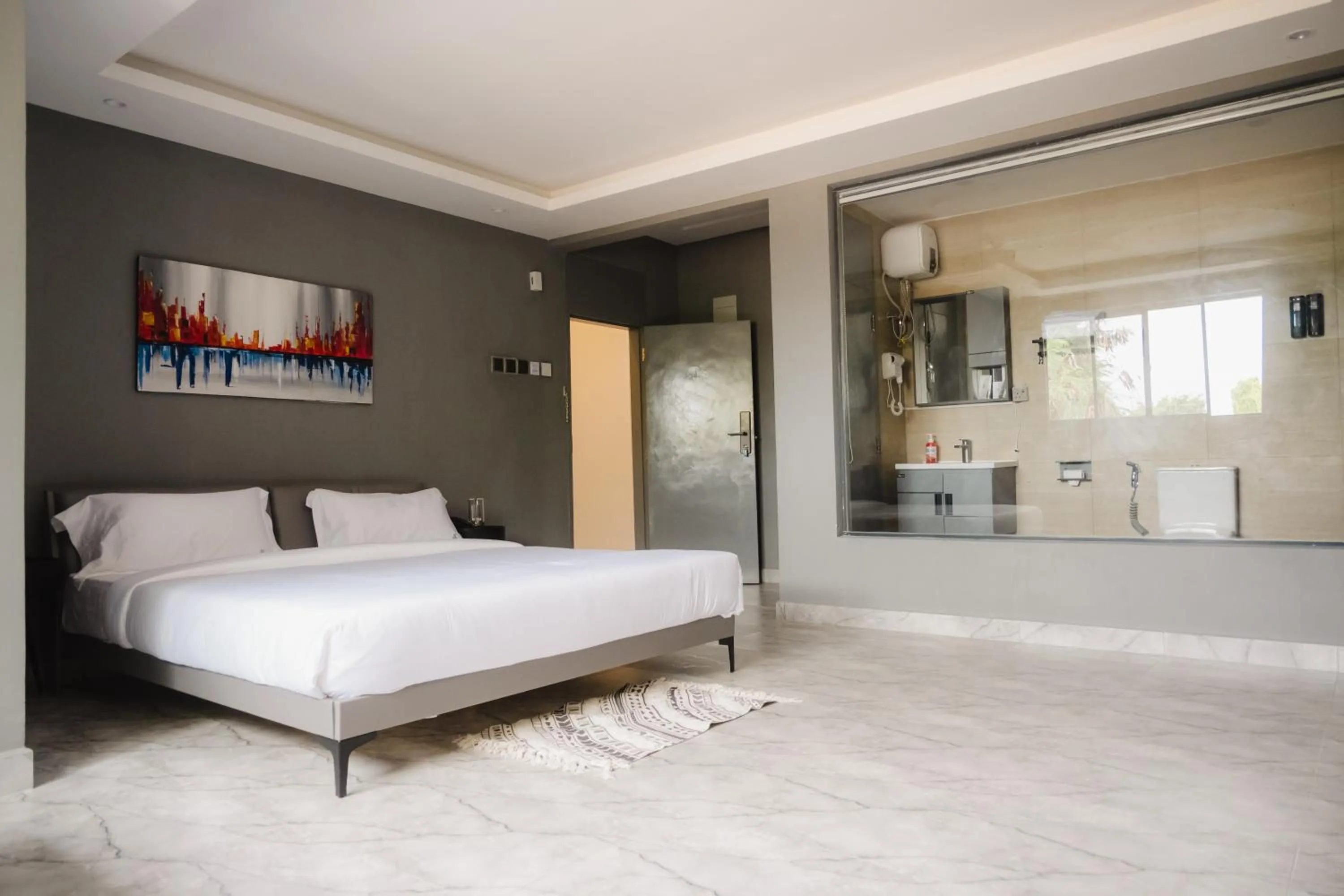 Bed in The L Boutique Tz