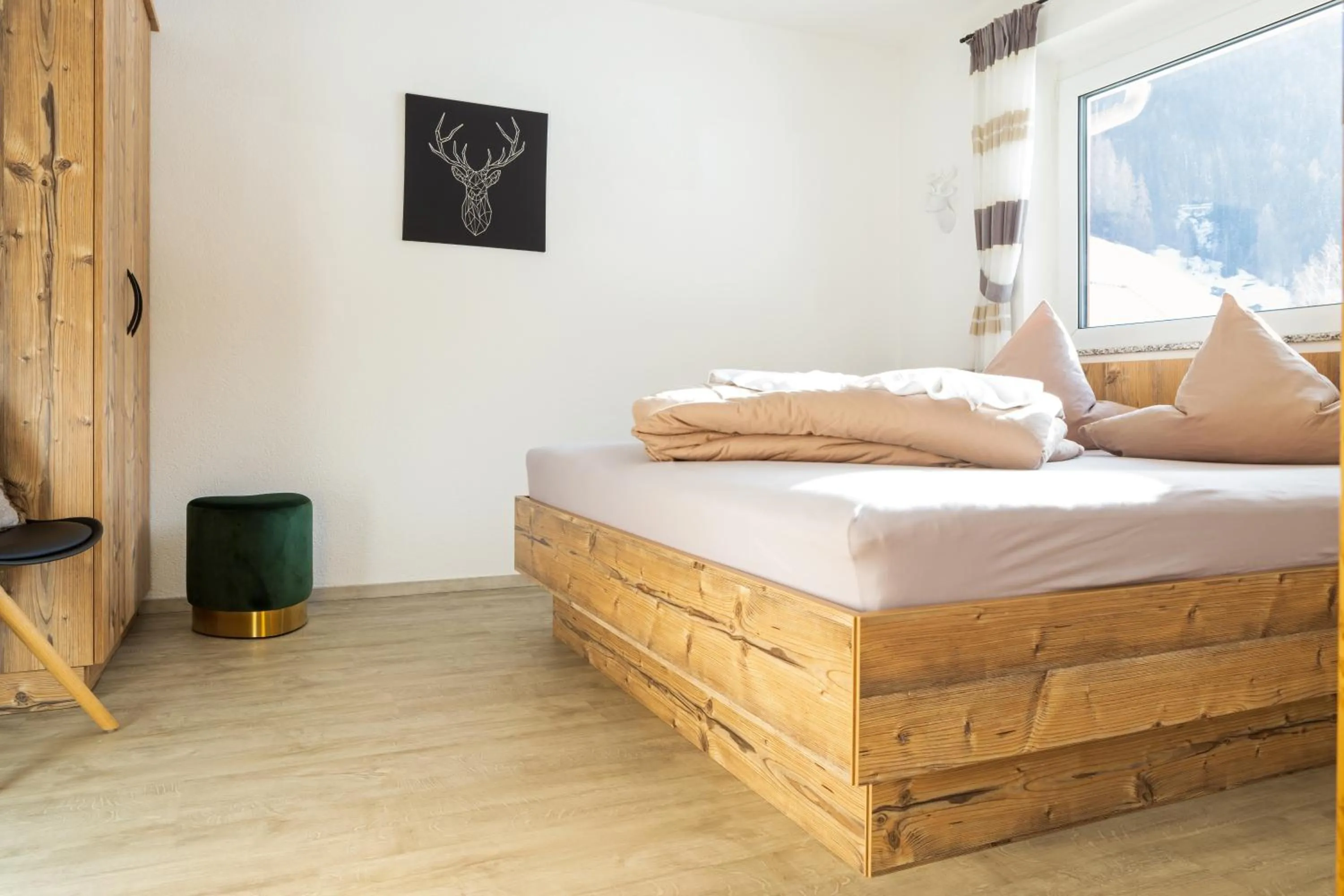 Bed in Apartments Mooshof