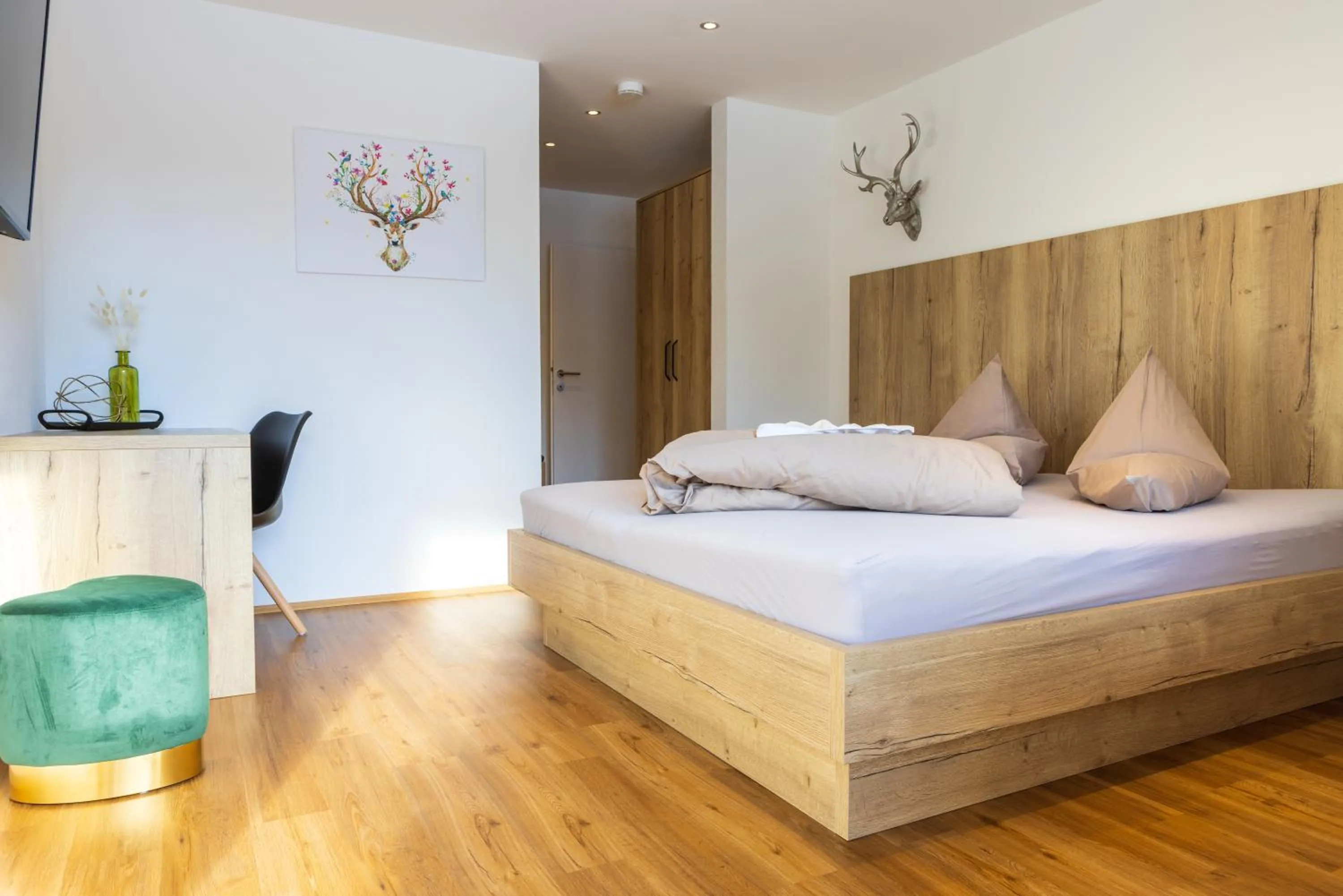 Bed in Apartments Mooshof