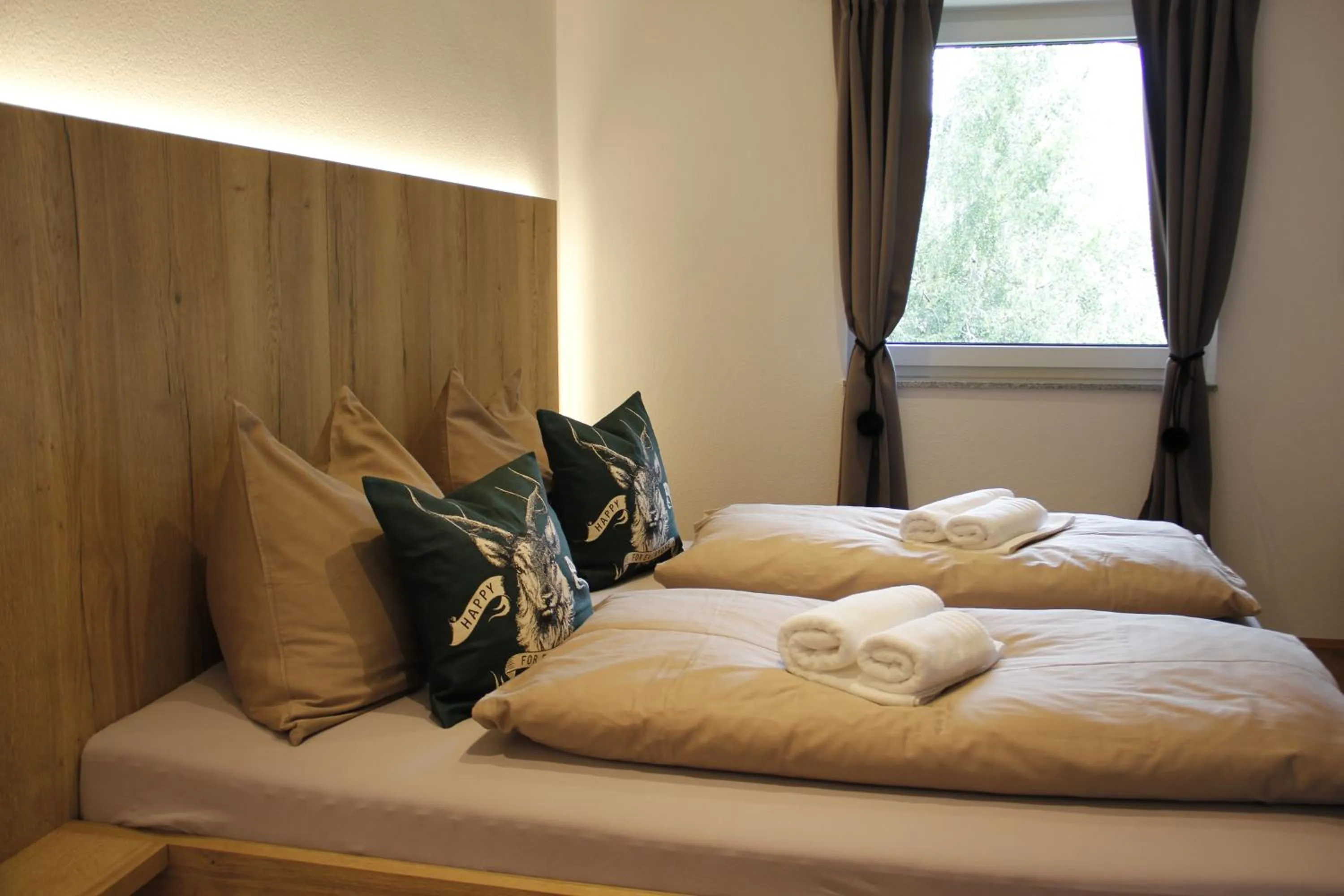 Bed in Apartments Mooshof