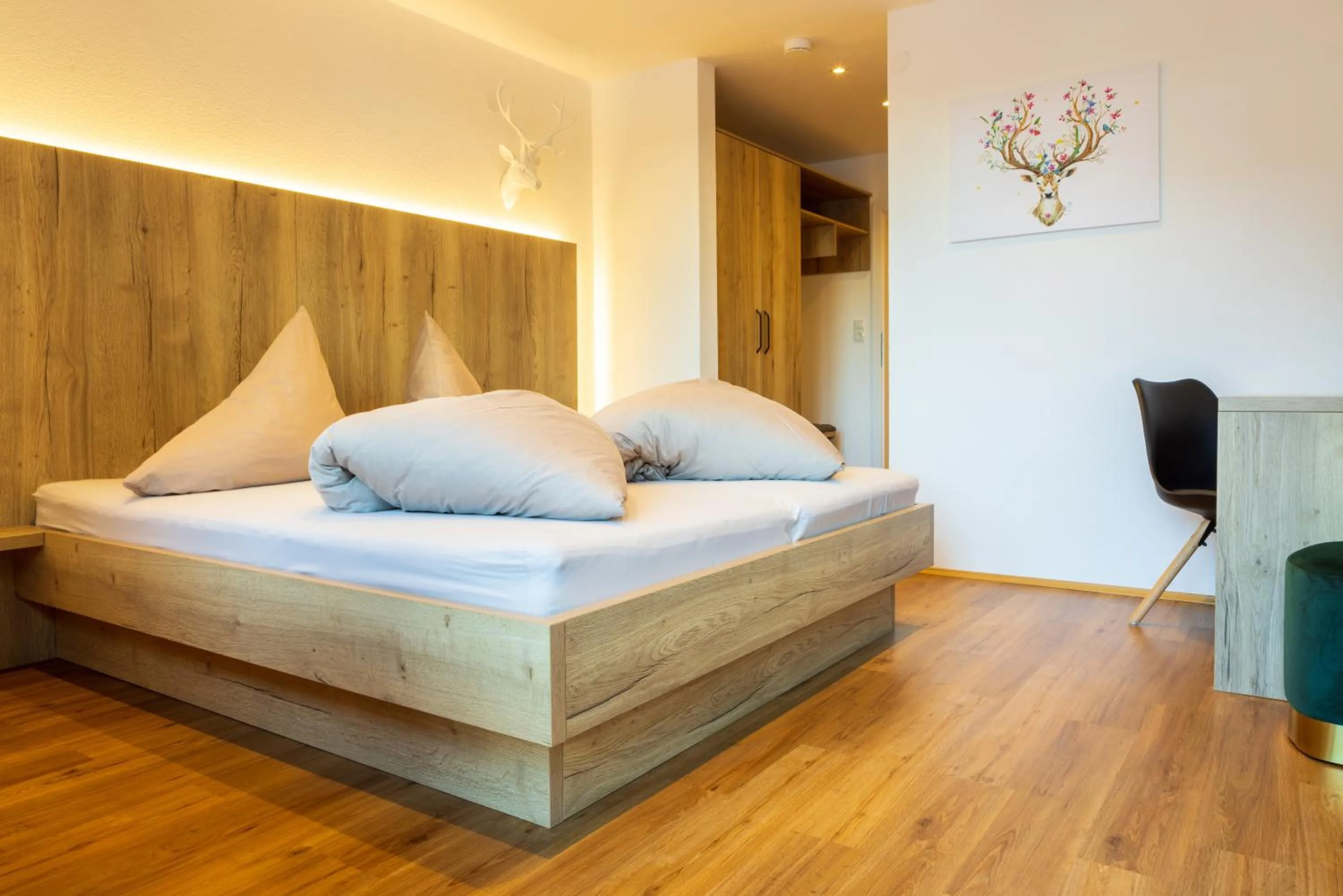 Bed in Apartments Mooshof