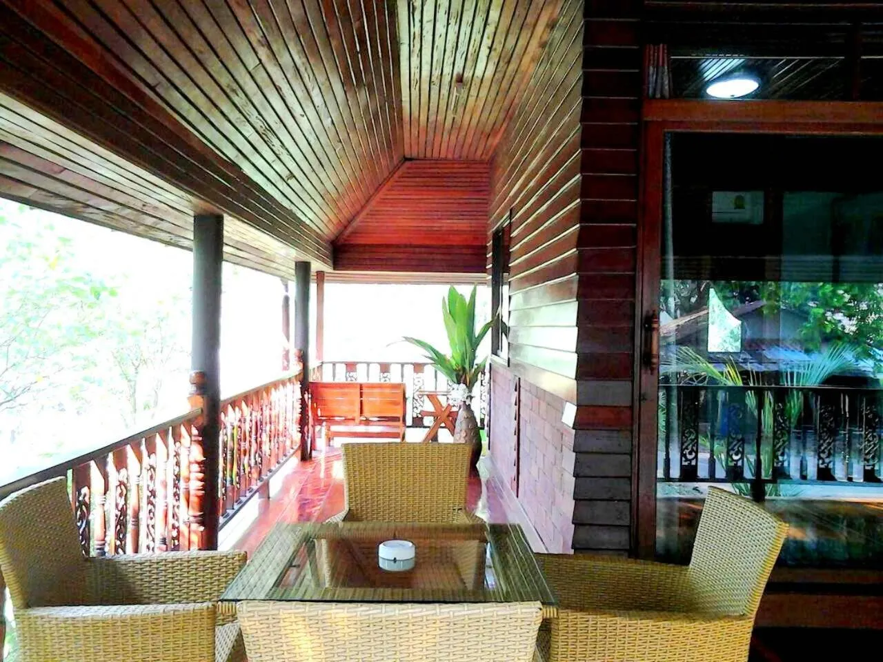 Seating area in Siam Tara Resort Chiangkhong