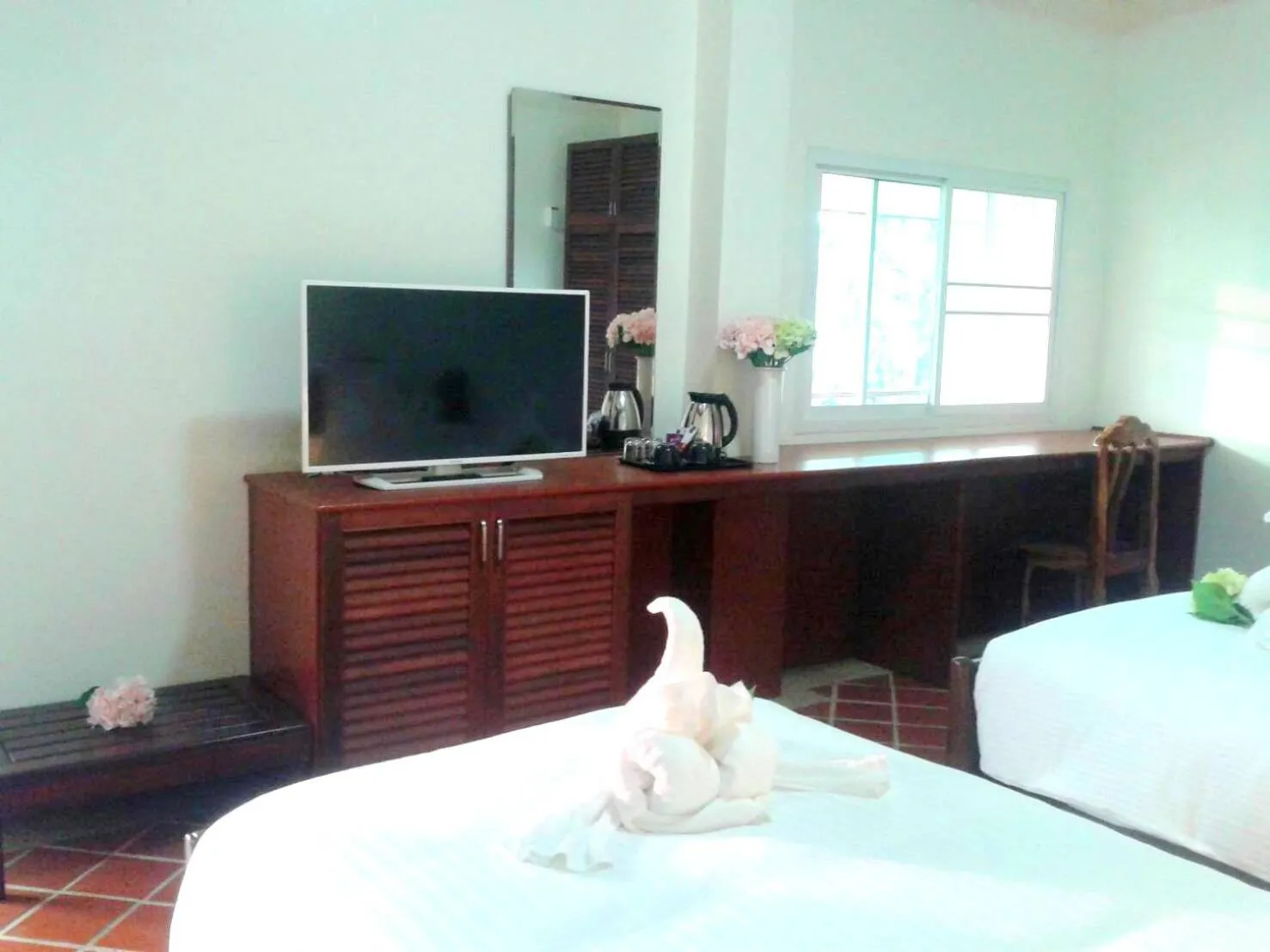 Bed in Siam Tara Resort Chiangkhong