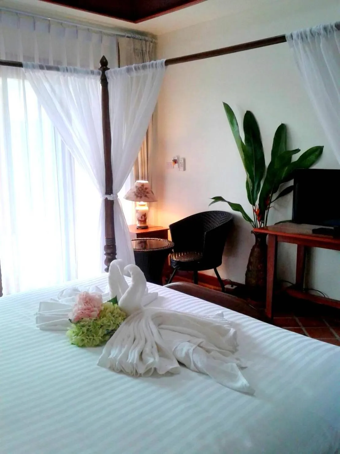 Bedroom, Bed in Siam Tara Resort Chiangkhong