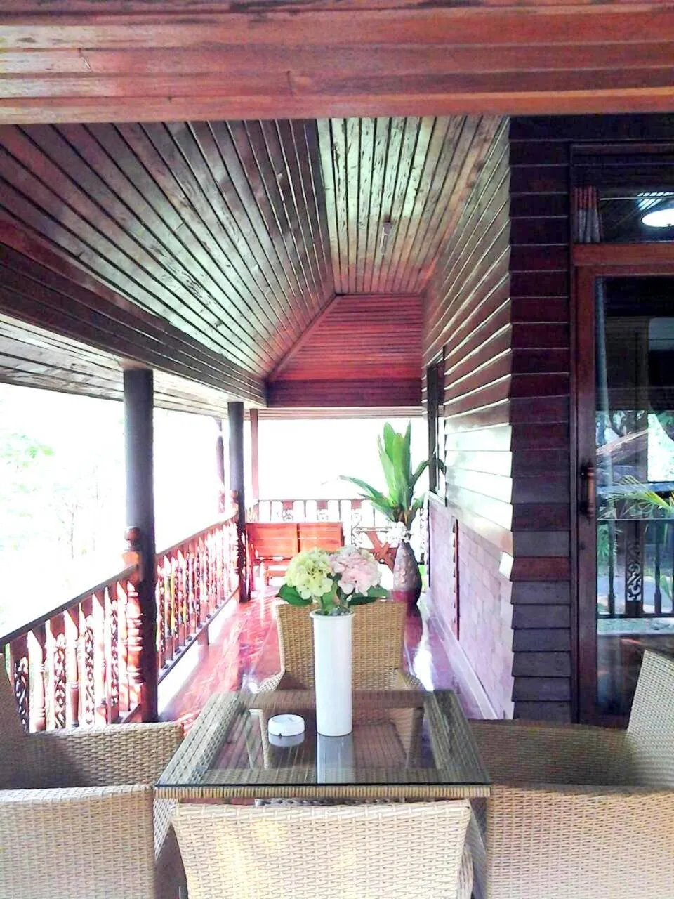 Seating area in Siam Tara Resort Chiangkhong