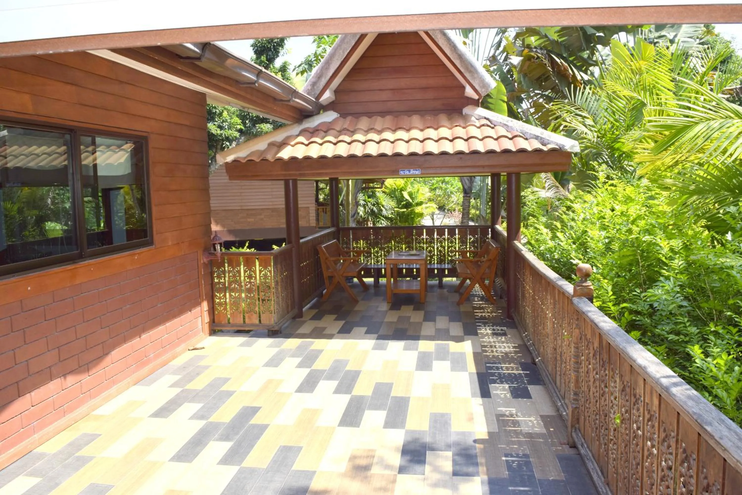 Garden in Siam Tara Resort Chiangkhong