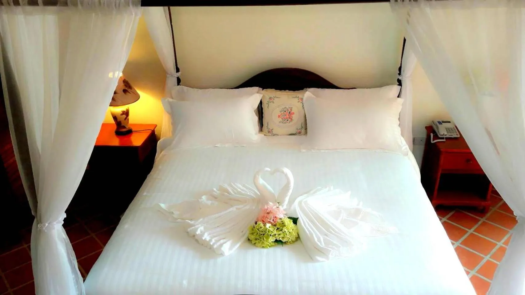 Bedroom, Bed in Siam Tara Resort Chiangkhong