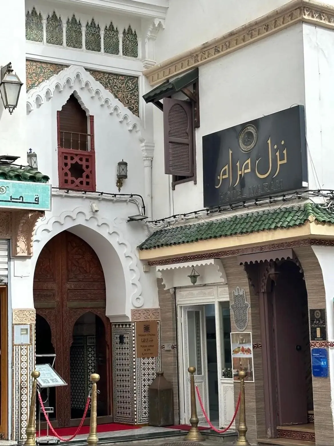 Property building in Hotel Maram