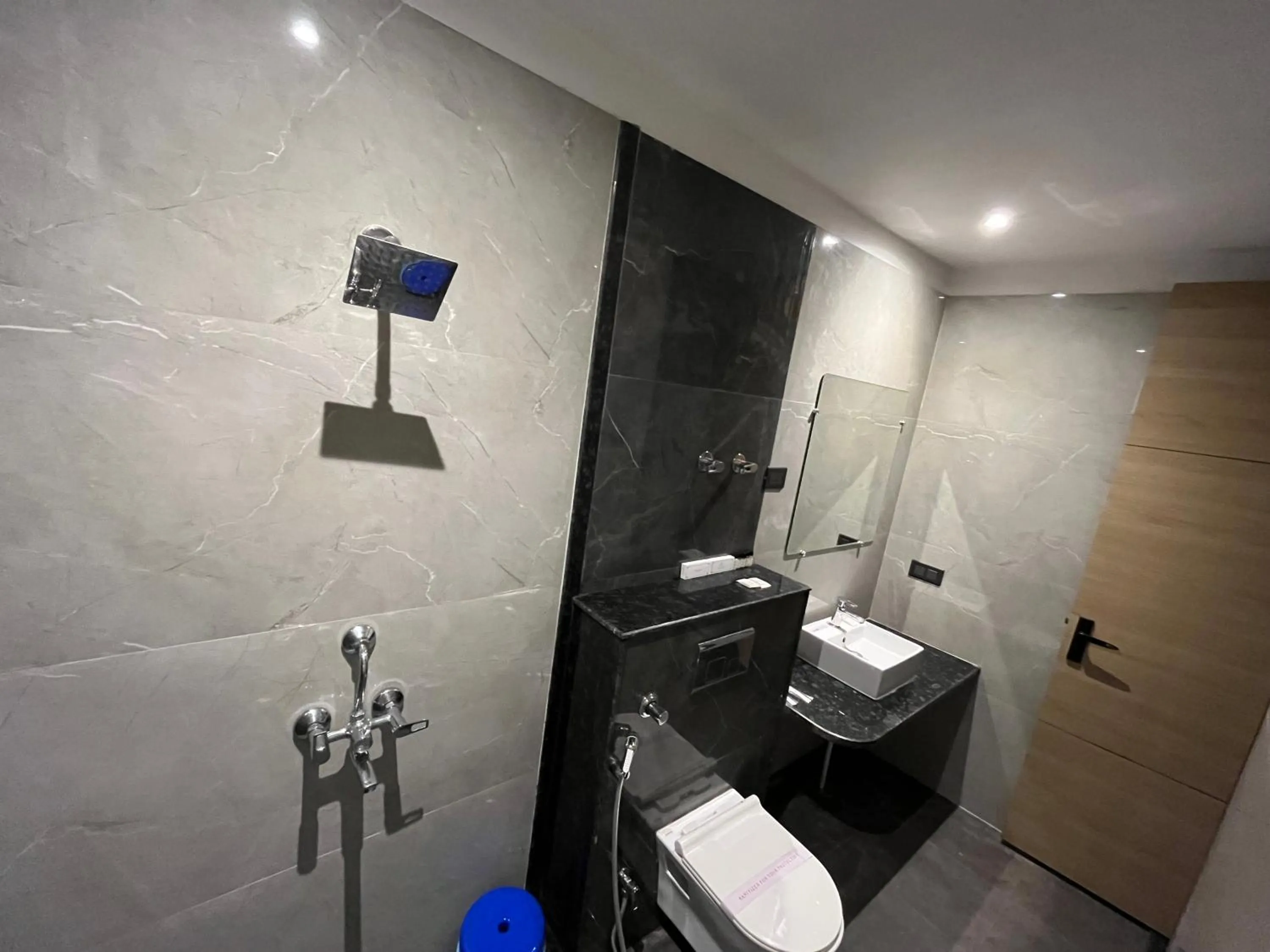 Shower in Hotel Lata Continental