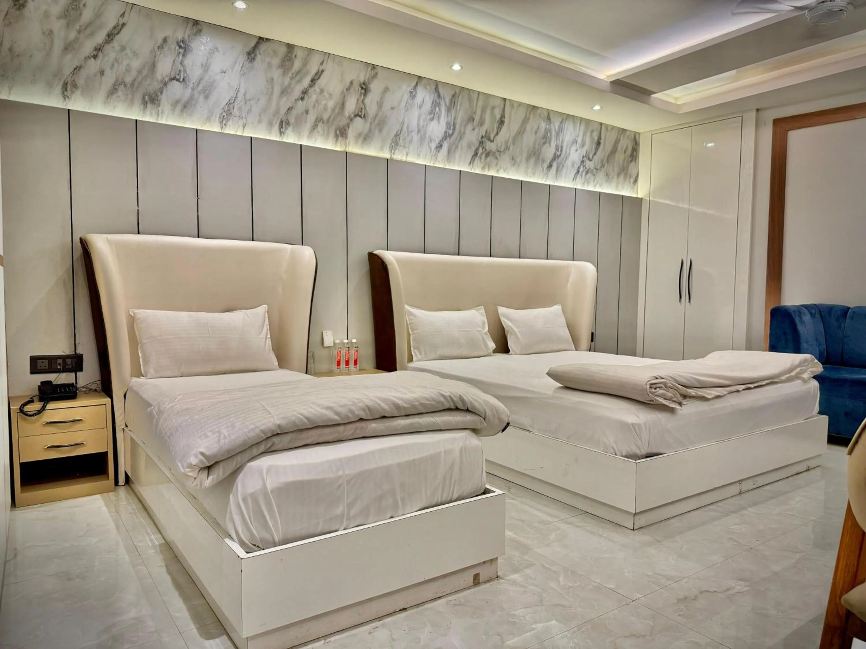 Bed in Hotel Lata Continental