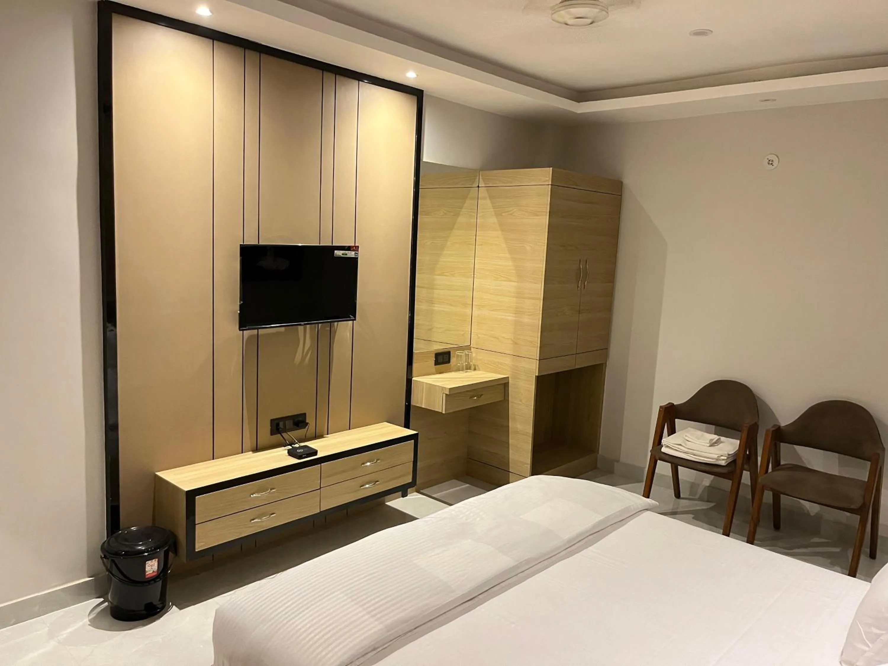 Bed in Hotel Lata Continental