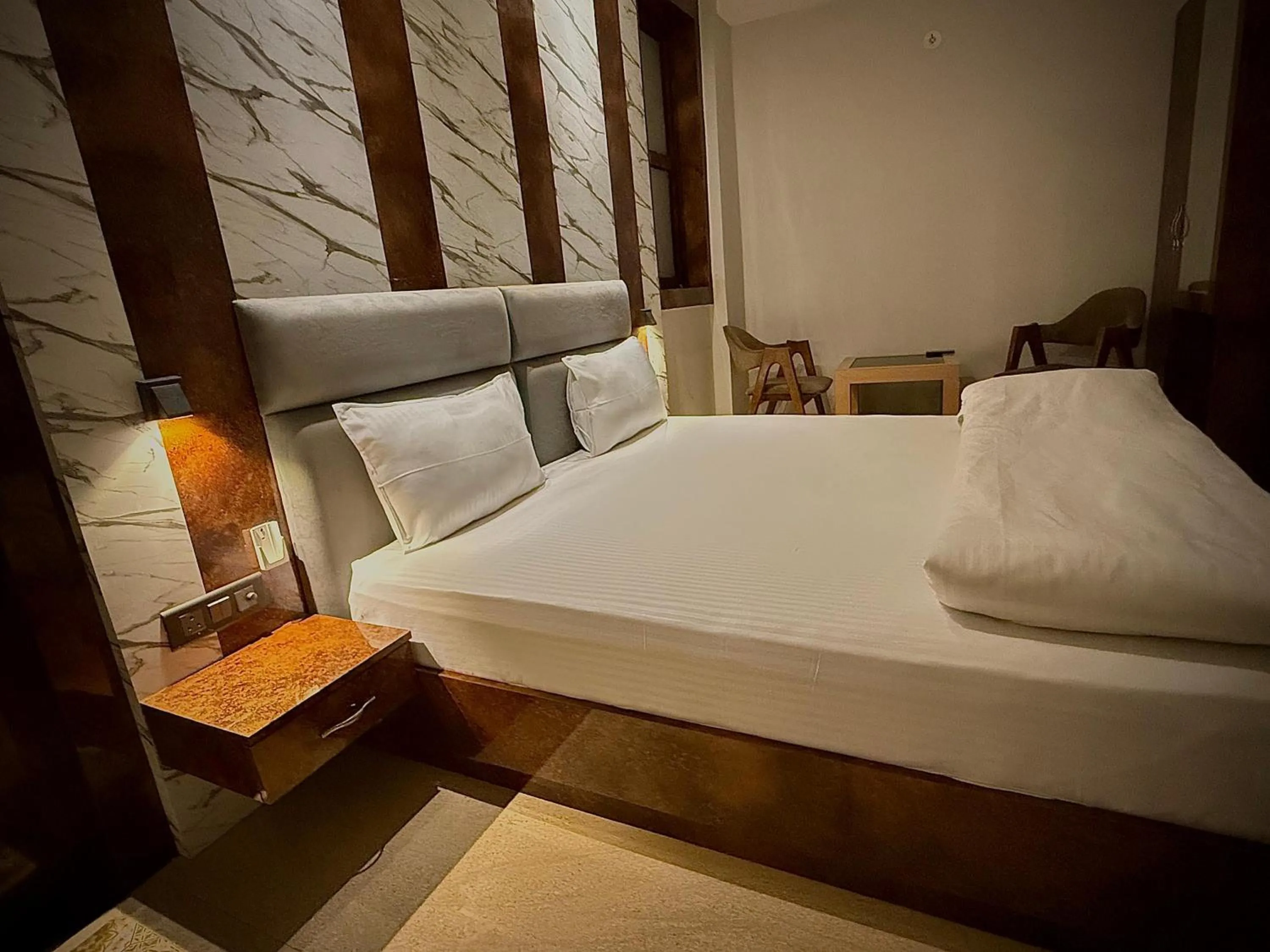 Bed in Hotel Lata Continental