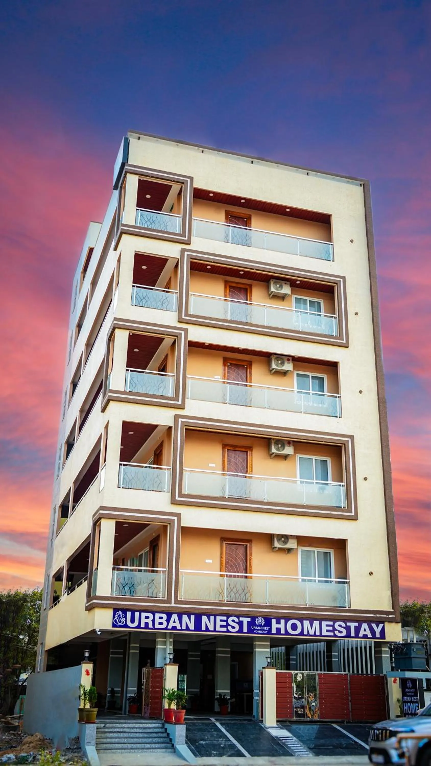 Property building in Urban Nest Homestay