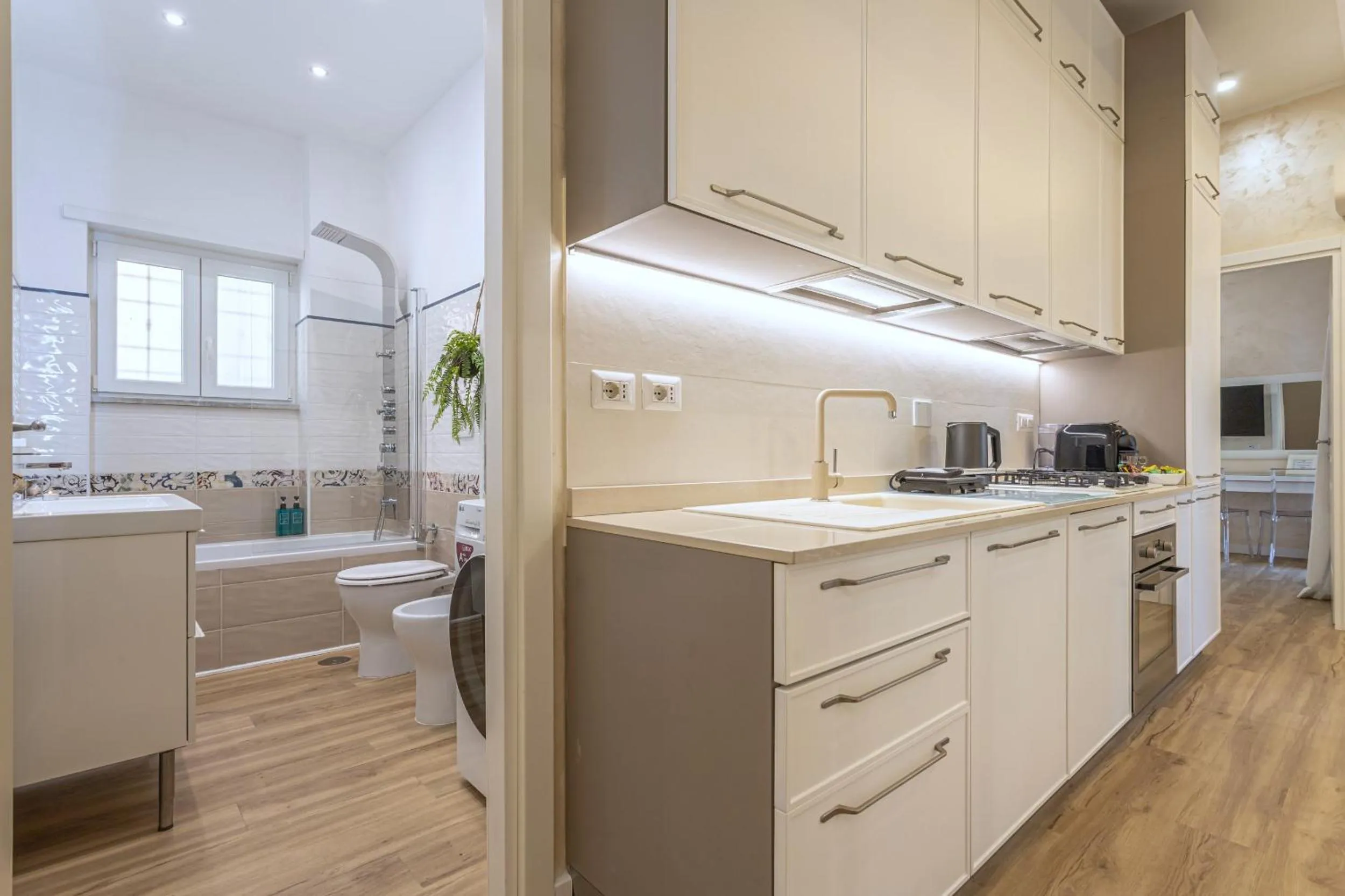 Shower in San Pietro Panoramic View