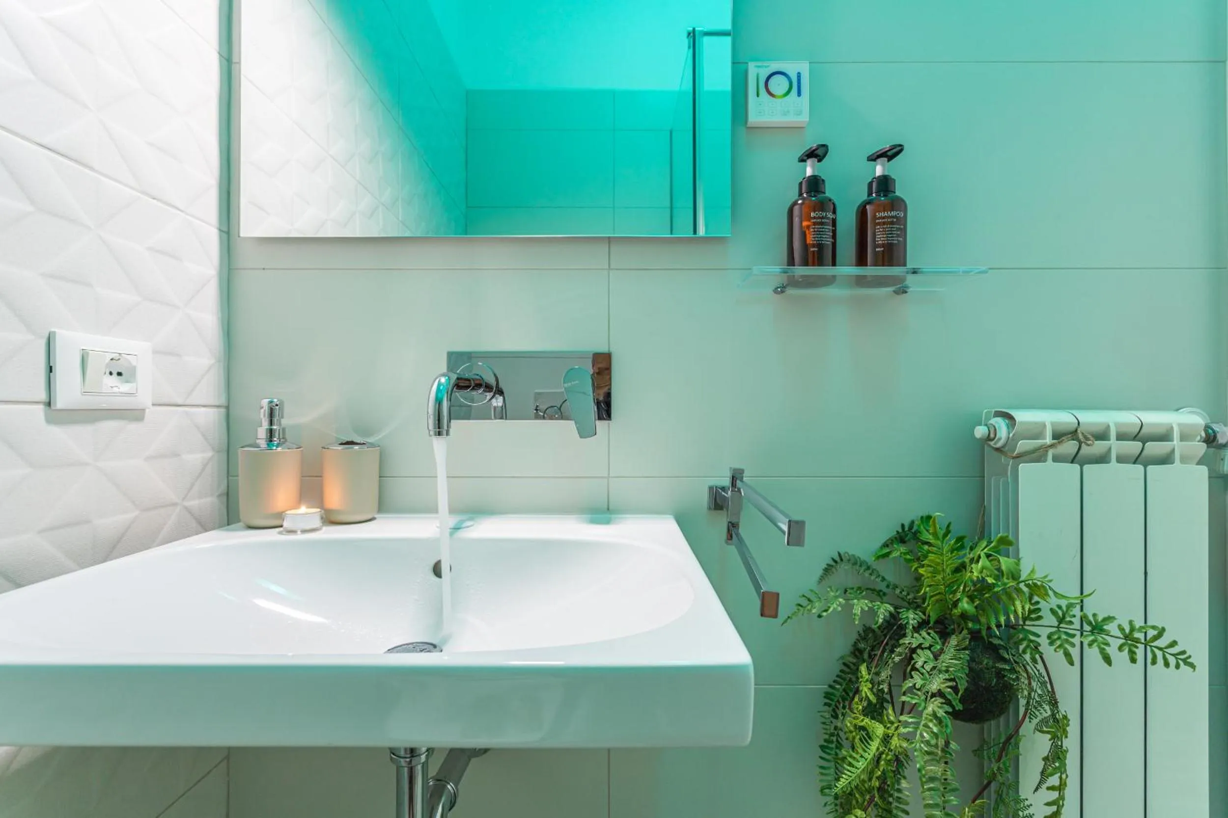 Bathroom in San Pietro Panoramic View