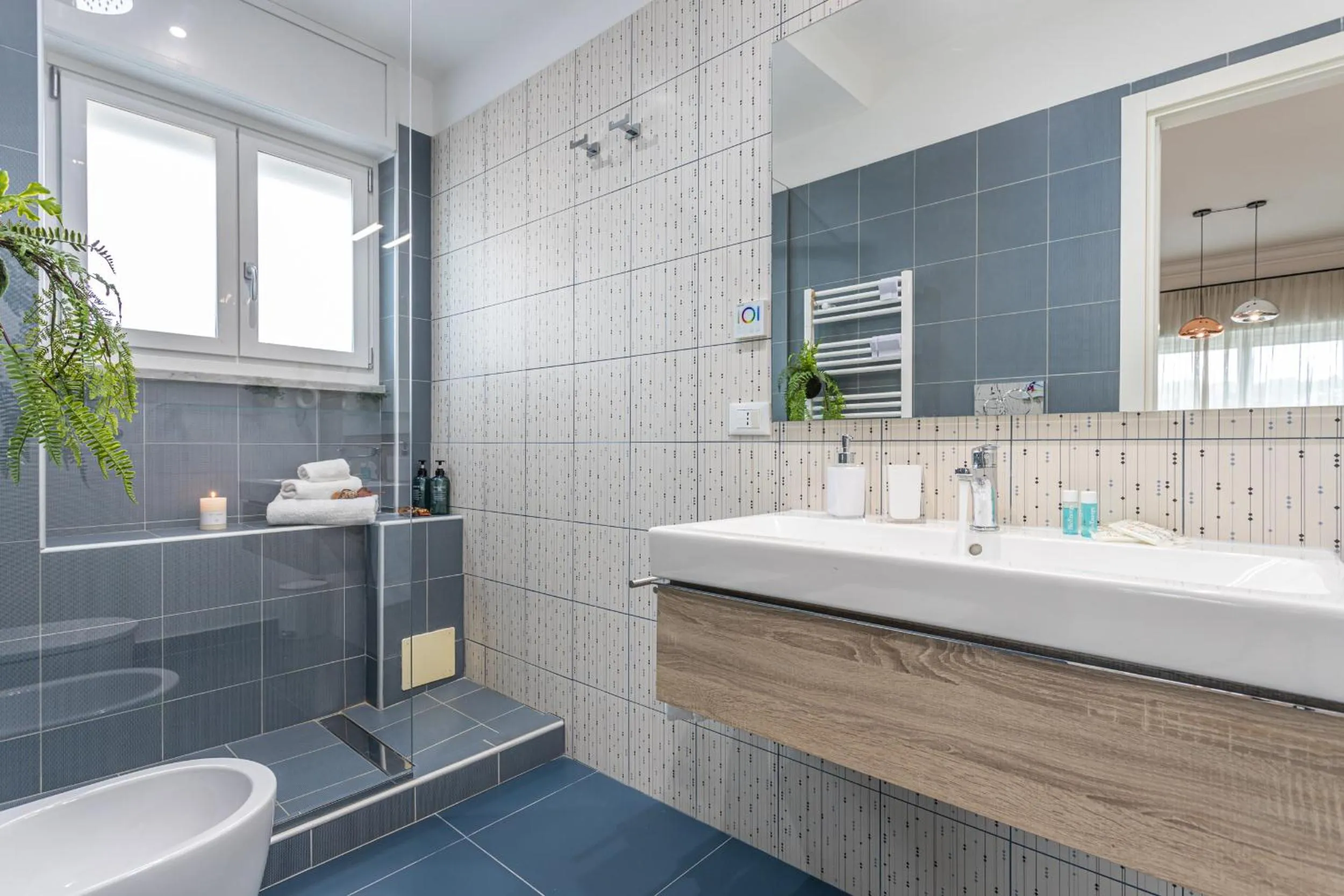 Shower in San Pietro Panoramic View