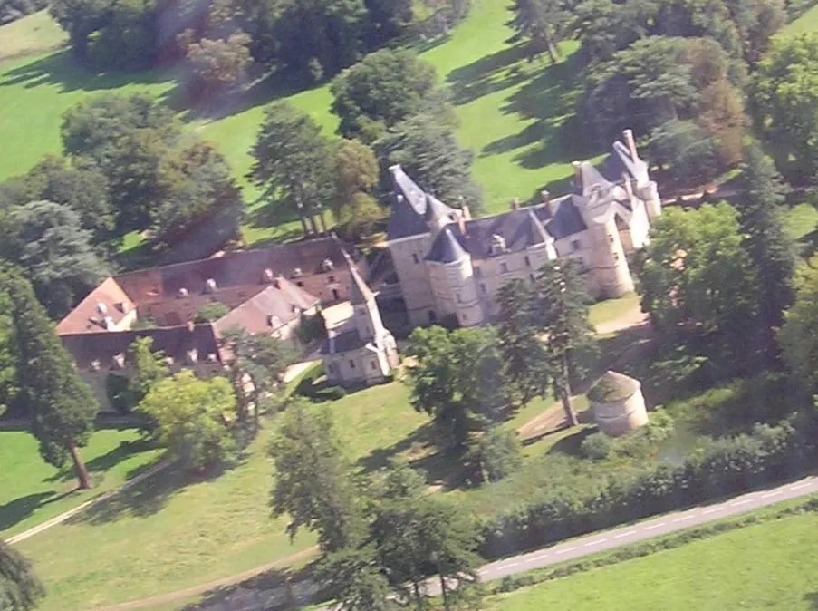 Bird's eye view in Chateau de Bresse sur Grosne