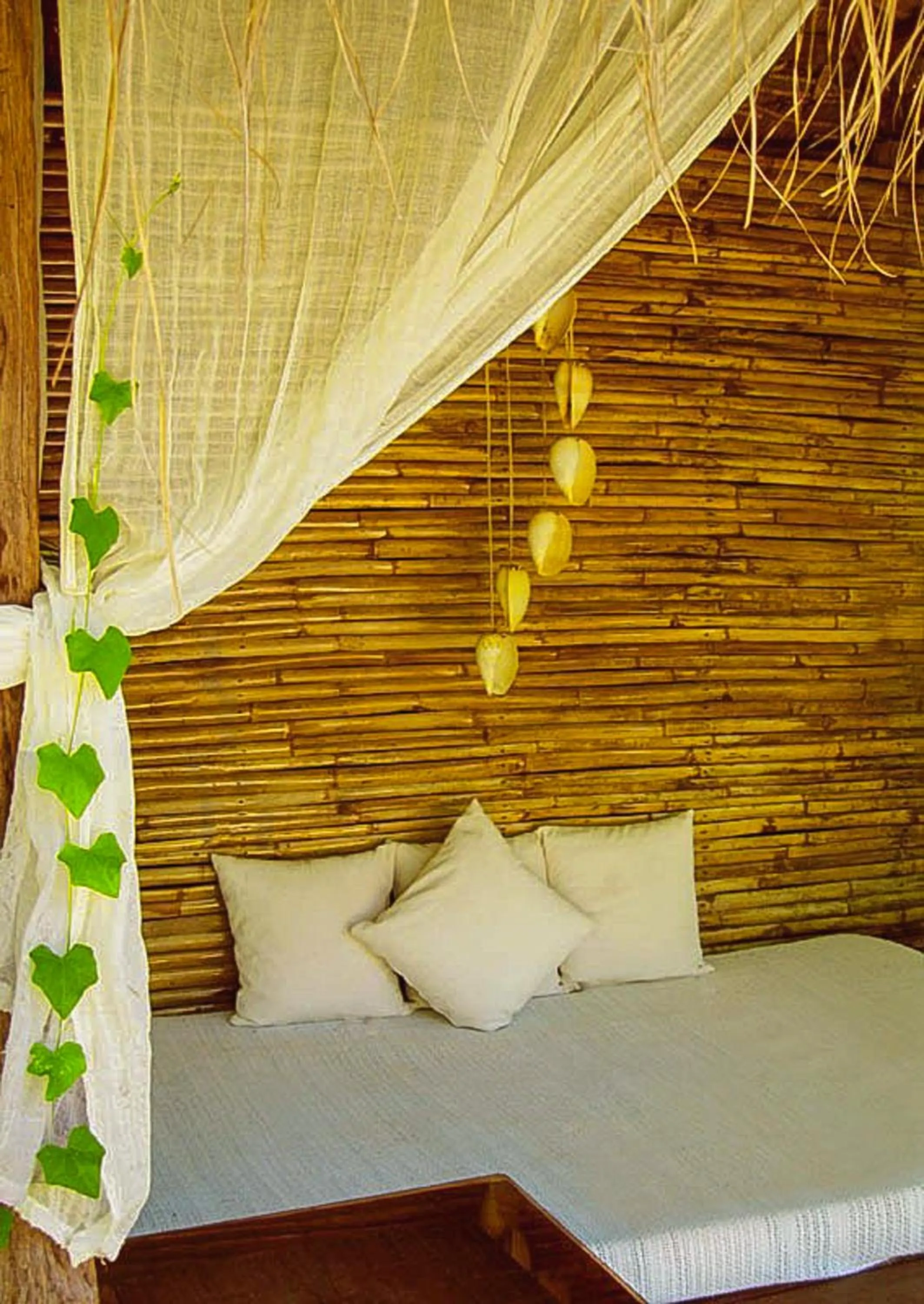 Decorative detail, Bed in The Cockatoo Nature Resort & Spa