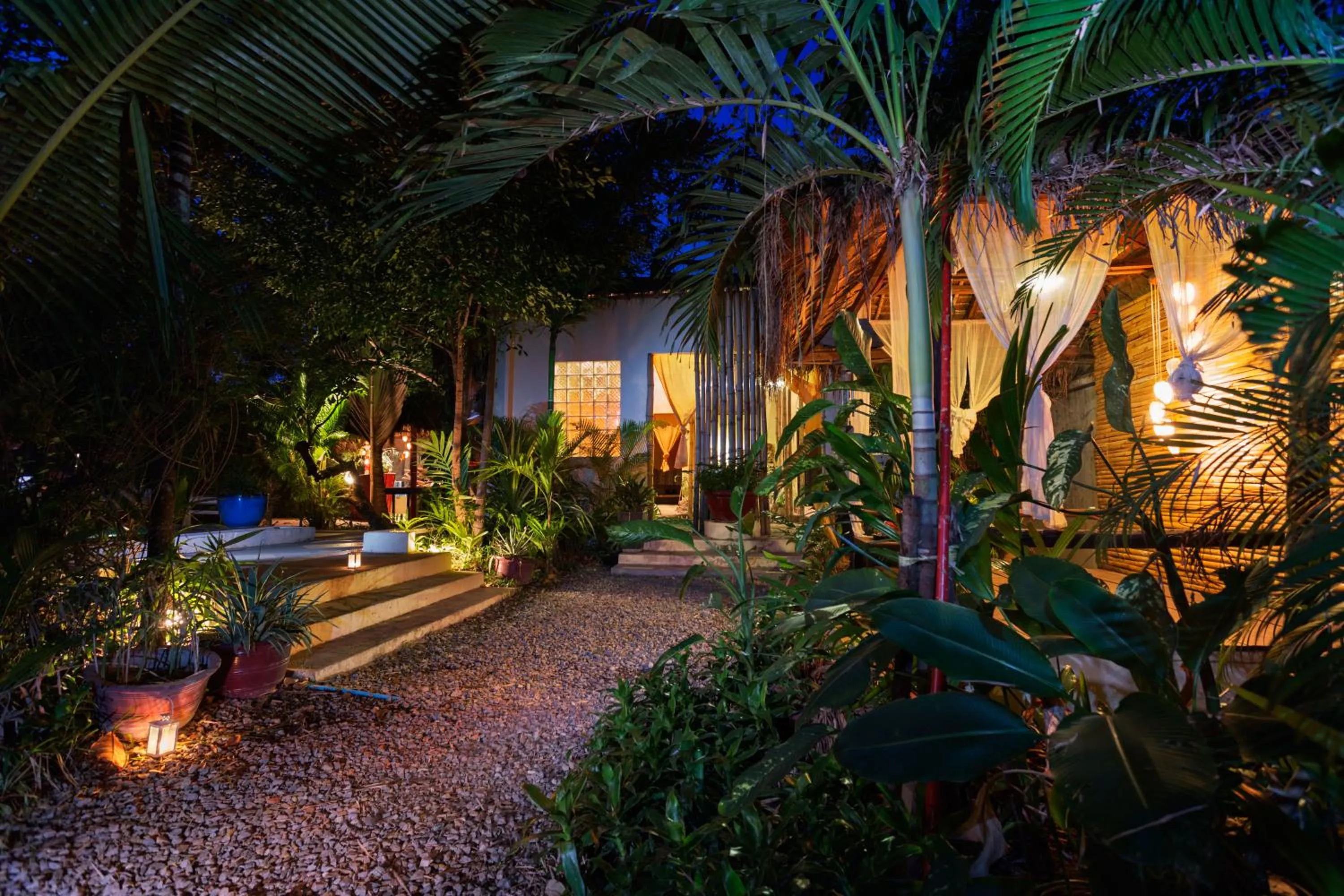 Garden view in The Cockatoo Nature Resort & Spa