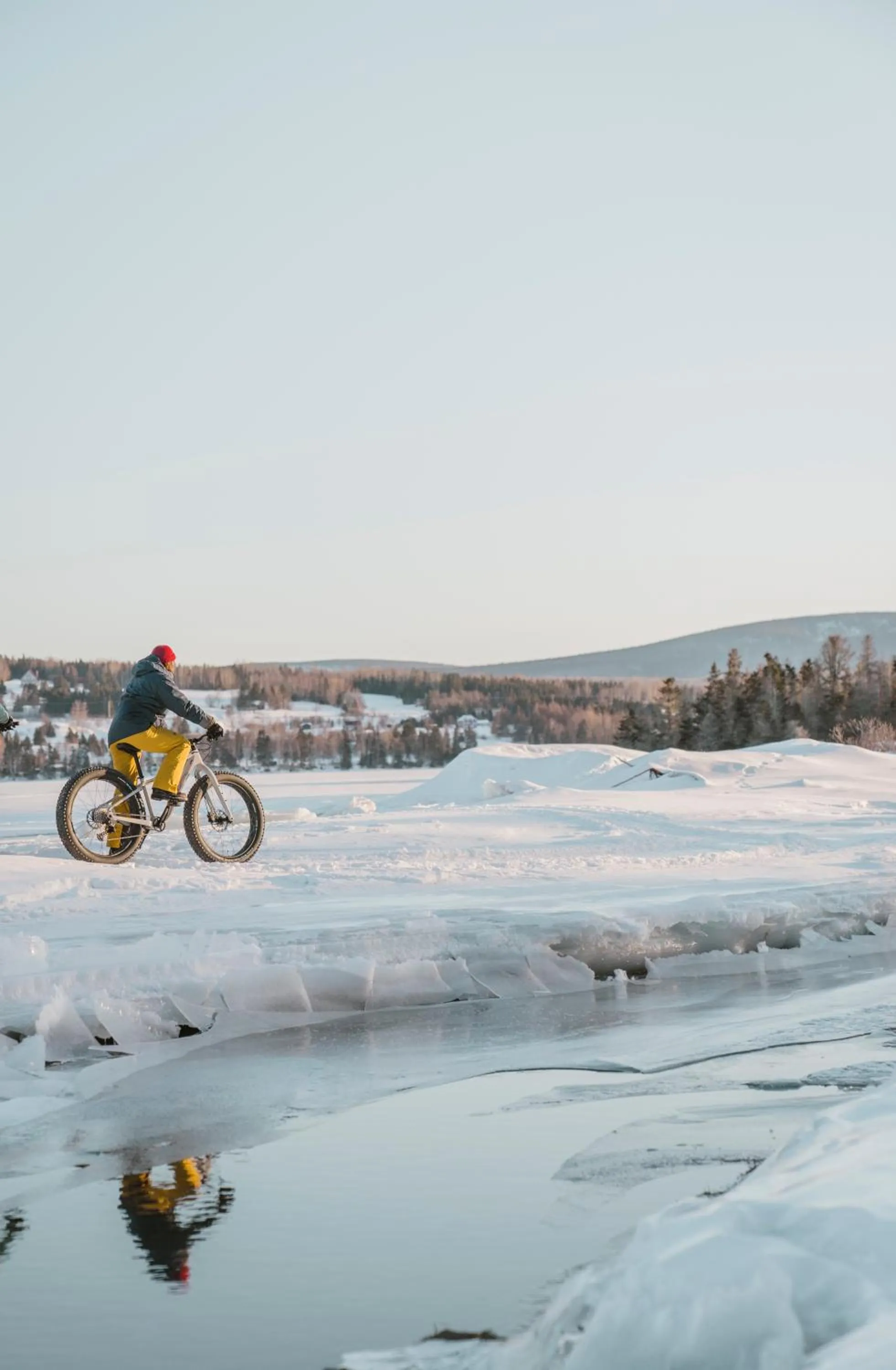 Cycling in Chalets du bout du monde