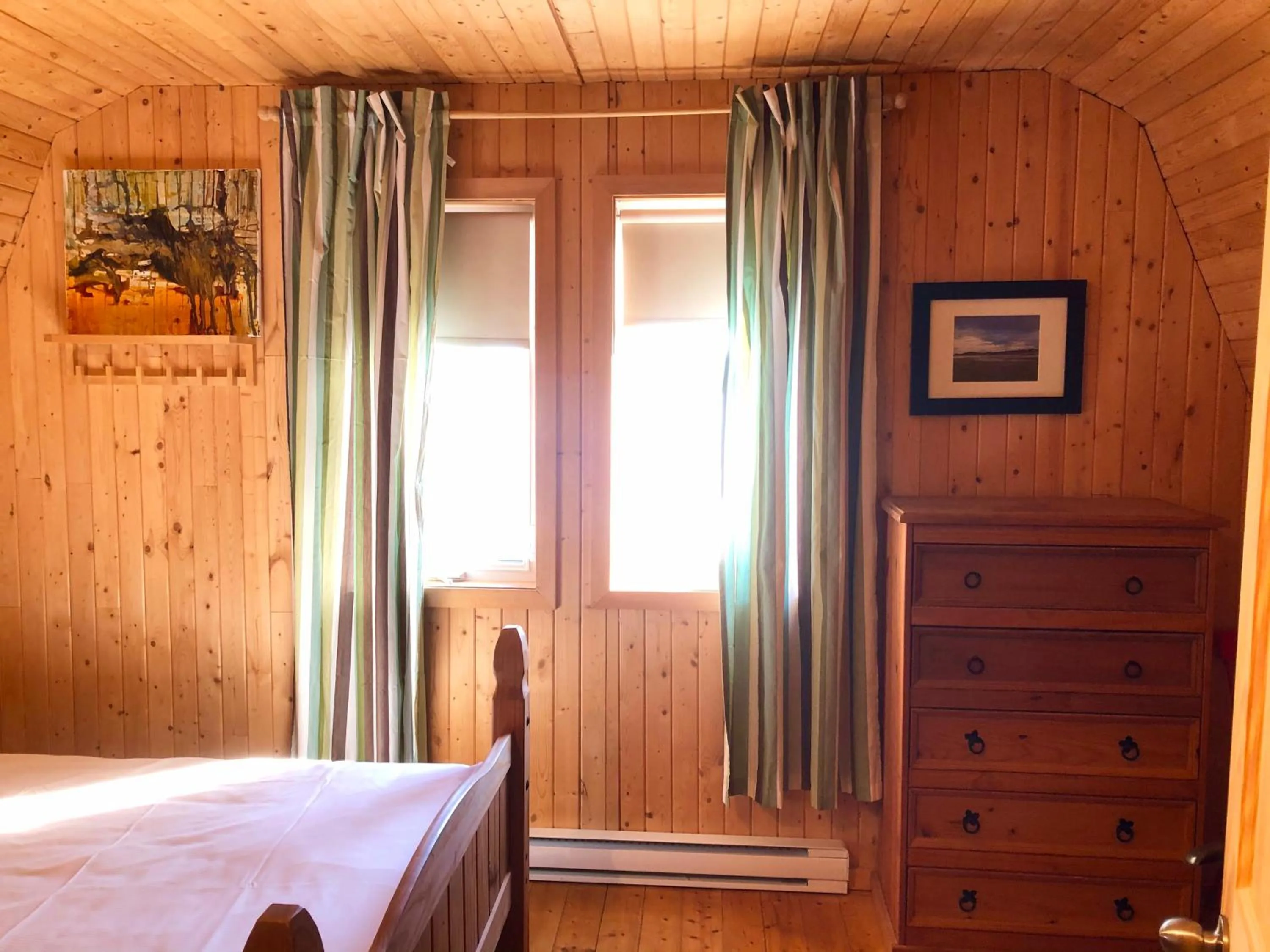 Bedroom, Bed in Chalets du bout du monde