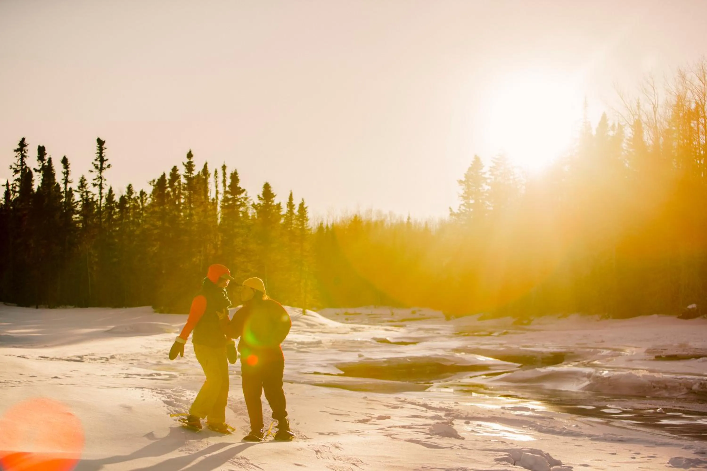 Winter in Chalets du bout du monde