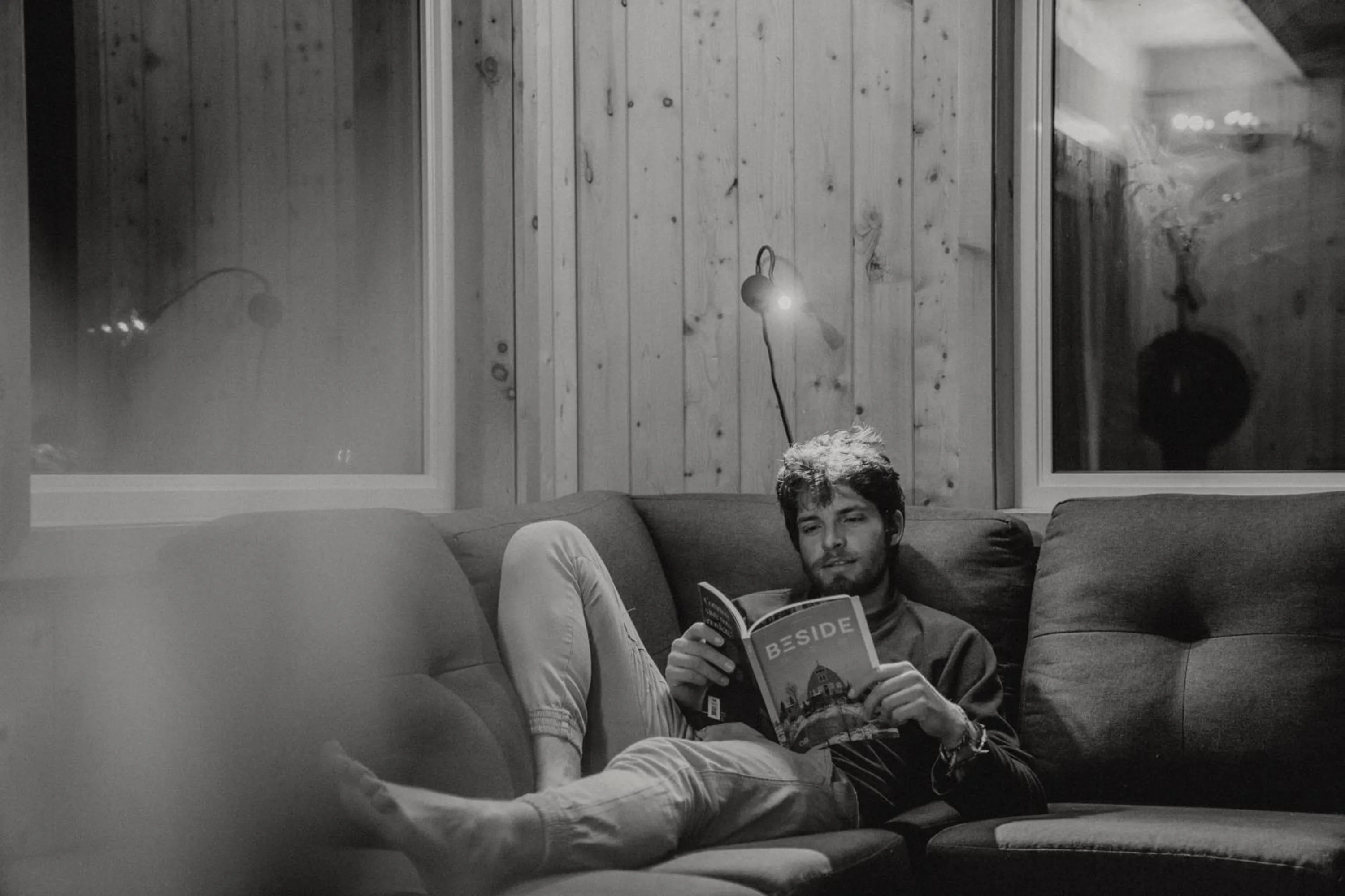 Living room in Chalets du bout du monde